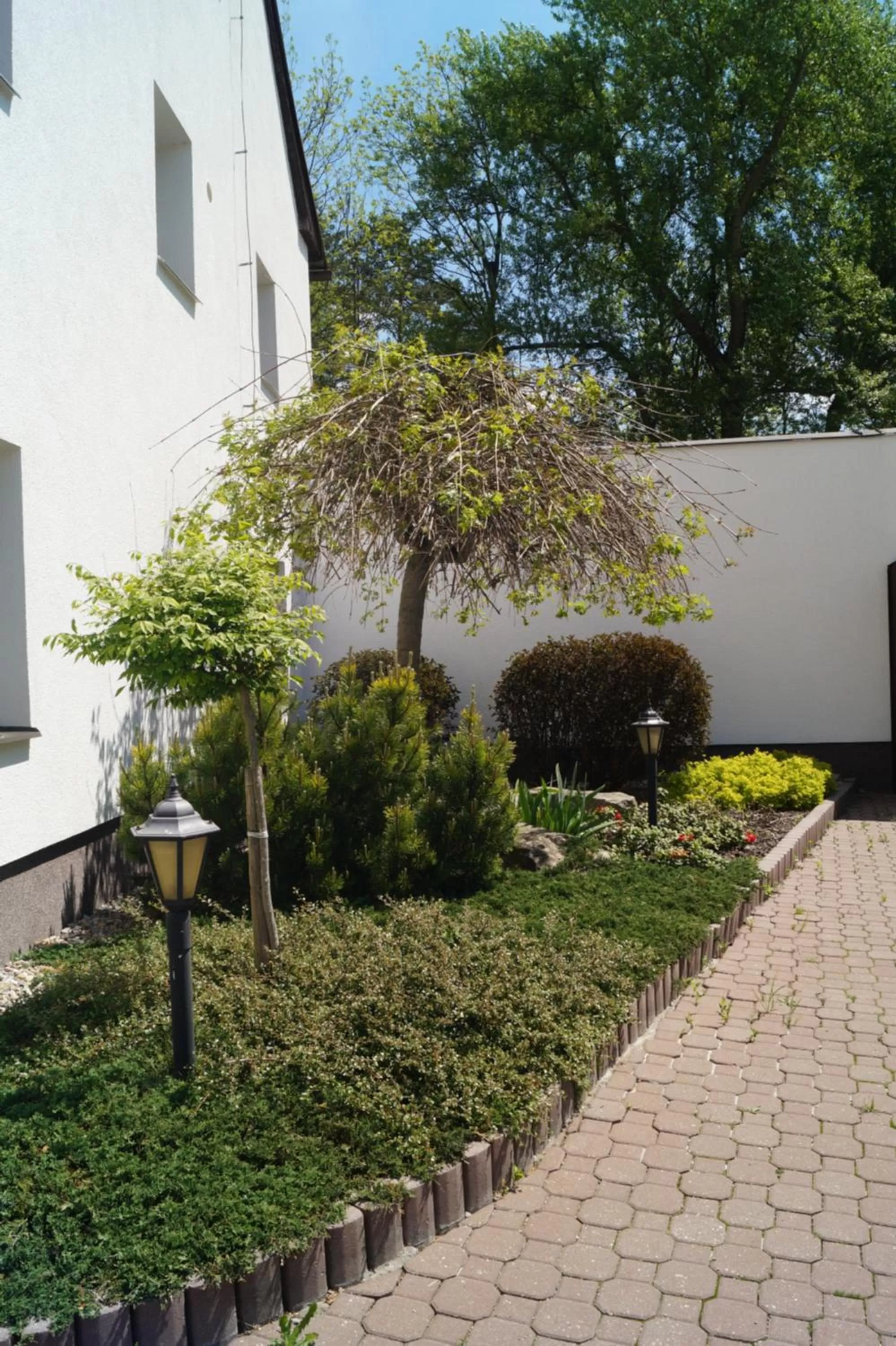 Patio, Garden in Hotel a Hostinec Tálský mlýn