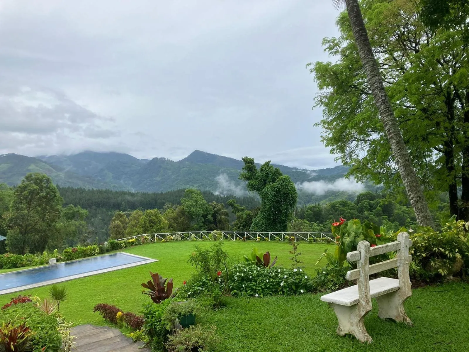 Garden in Hatale Tea Estate Bungalow