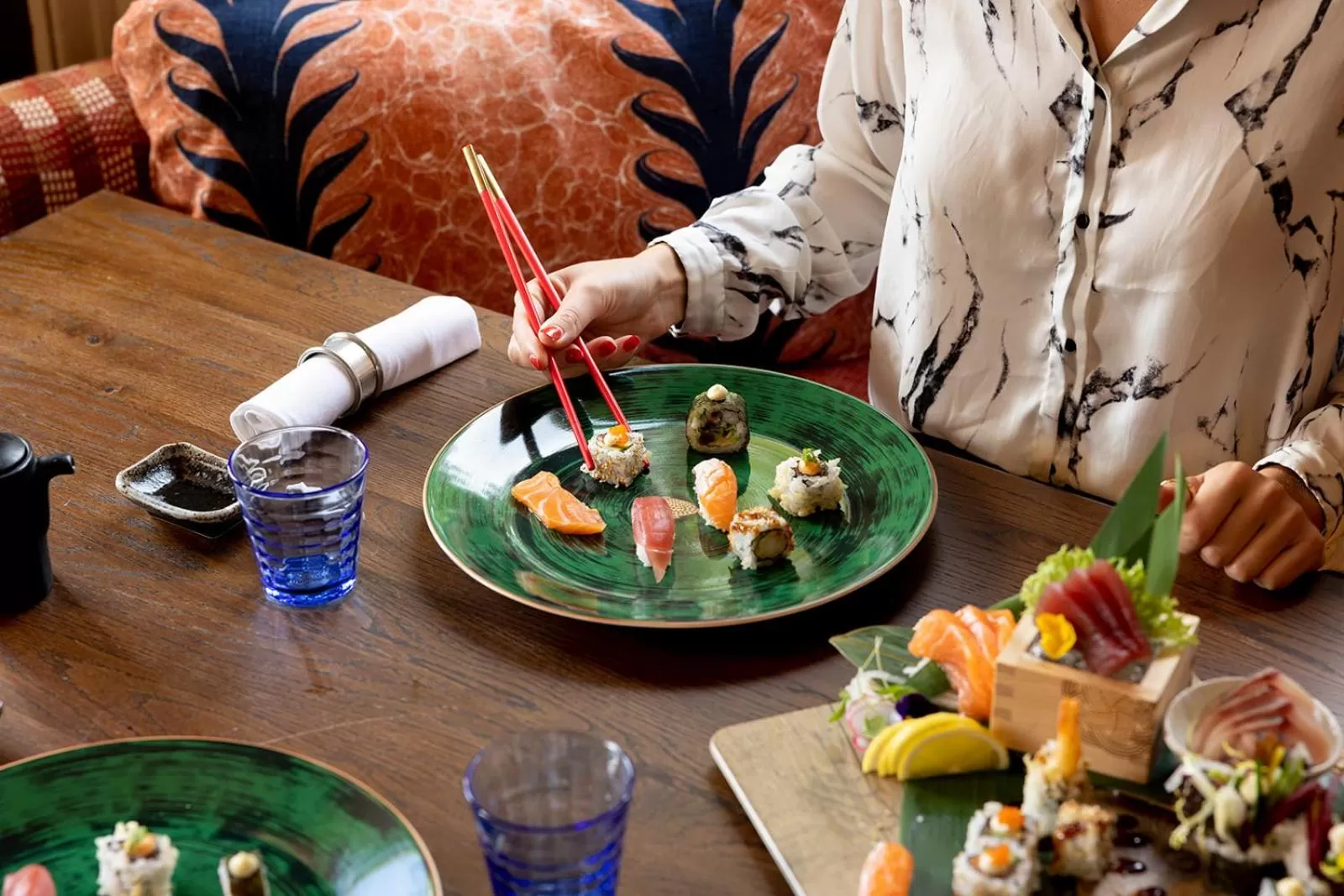 Food close-up in The Retreat, Elcot Park