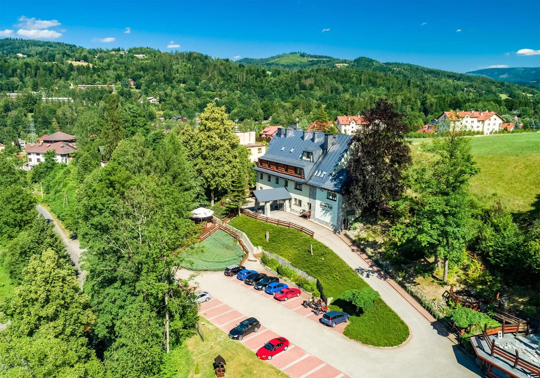 Facade/entrance, Bird's-eye View in Centrum Green Hill Business & SPA
