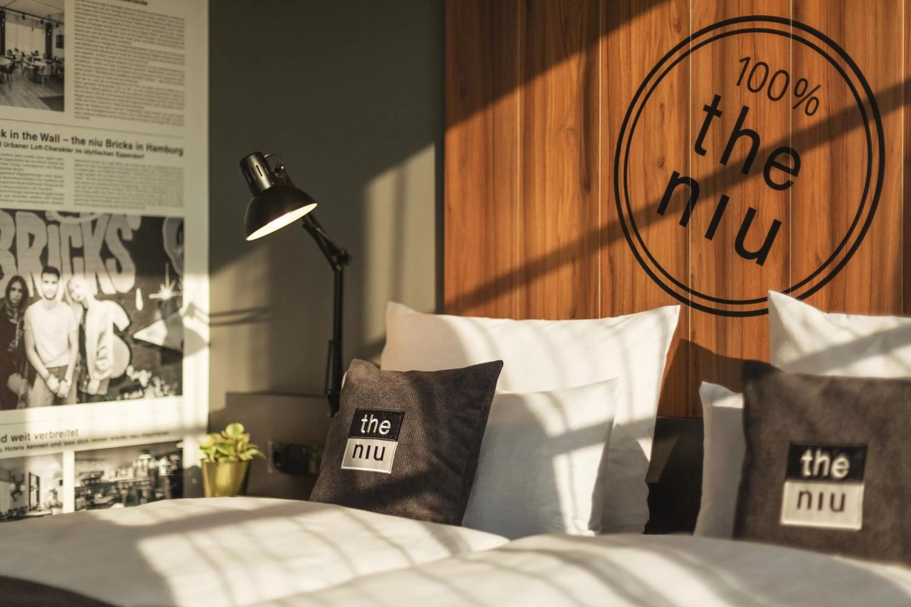 Bed in Holiday Inn - the niu, Bricks Hamburg Eppendorf by IHG