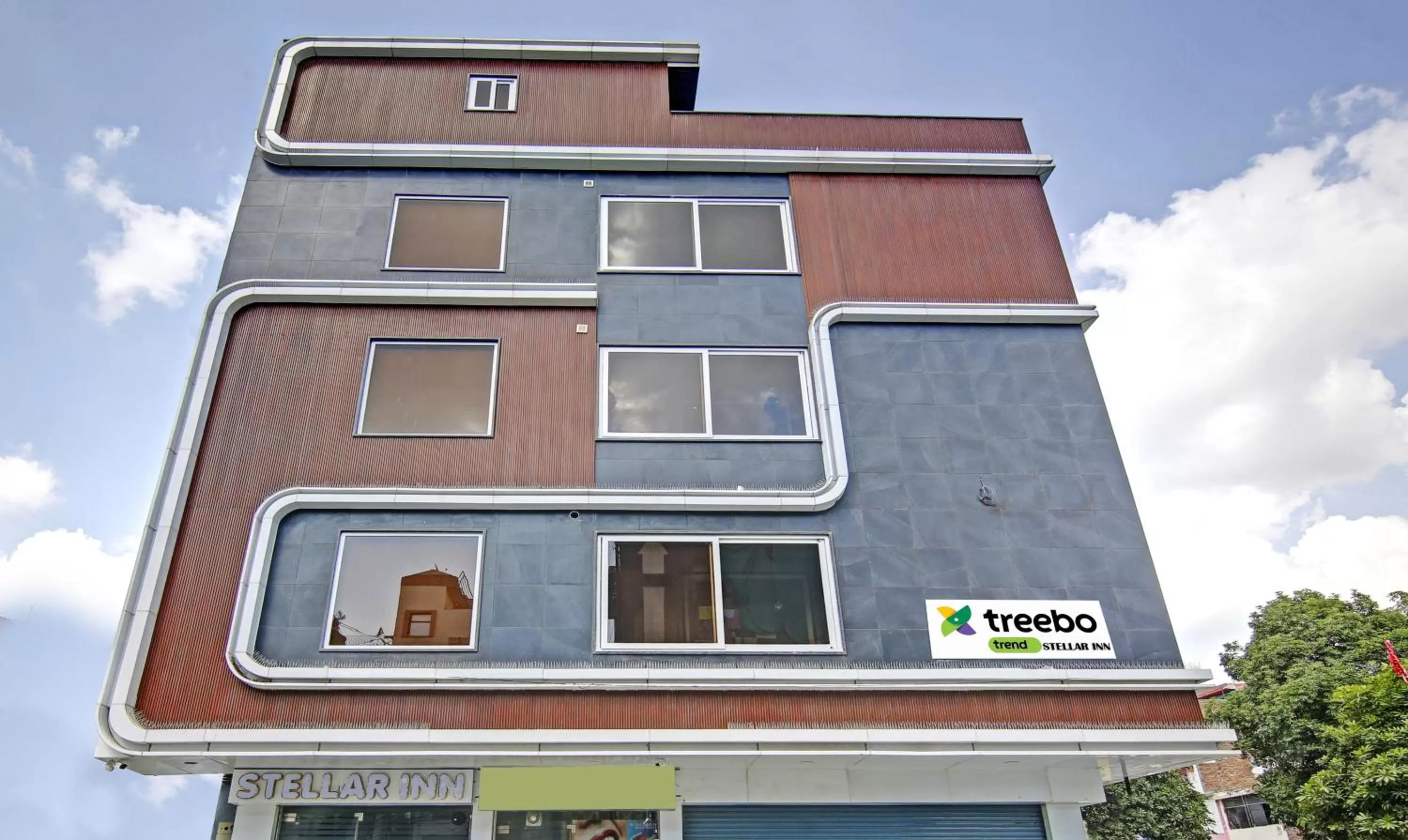 Property building in Treebo Stellar Inn