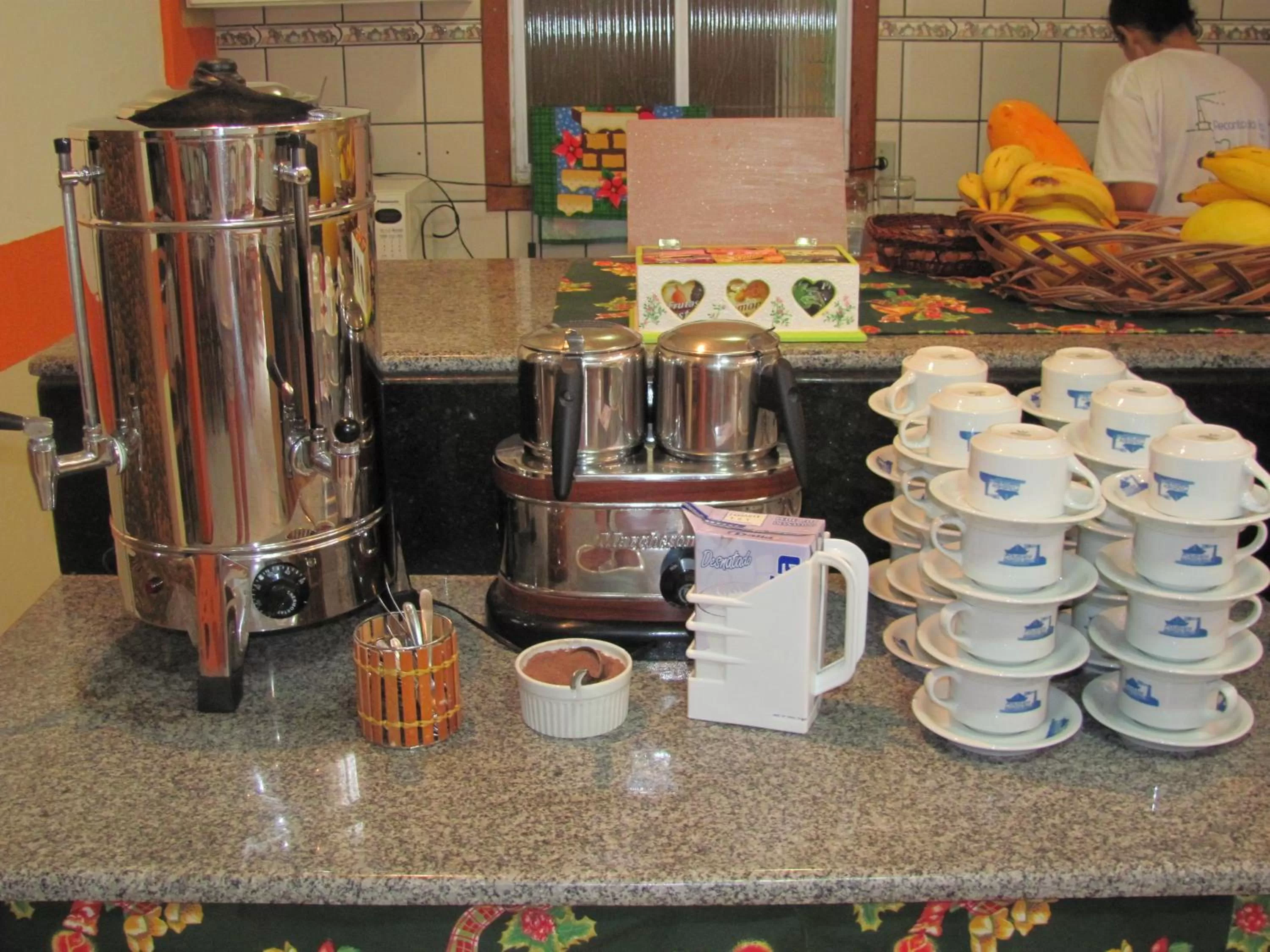 Food and drinks in Pousada Recanto da Barra