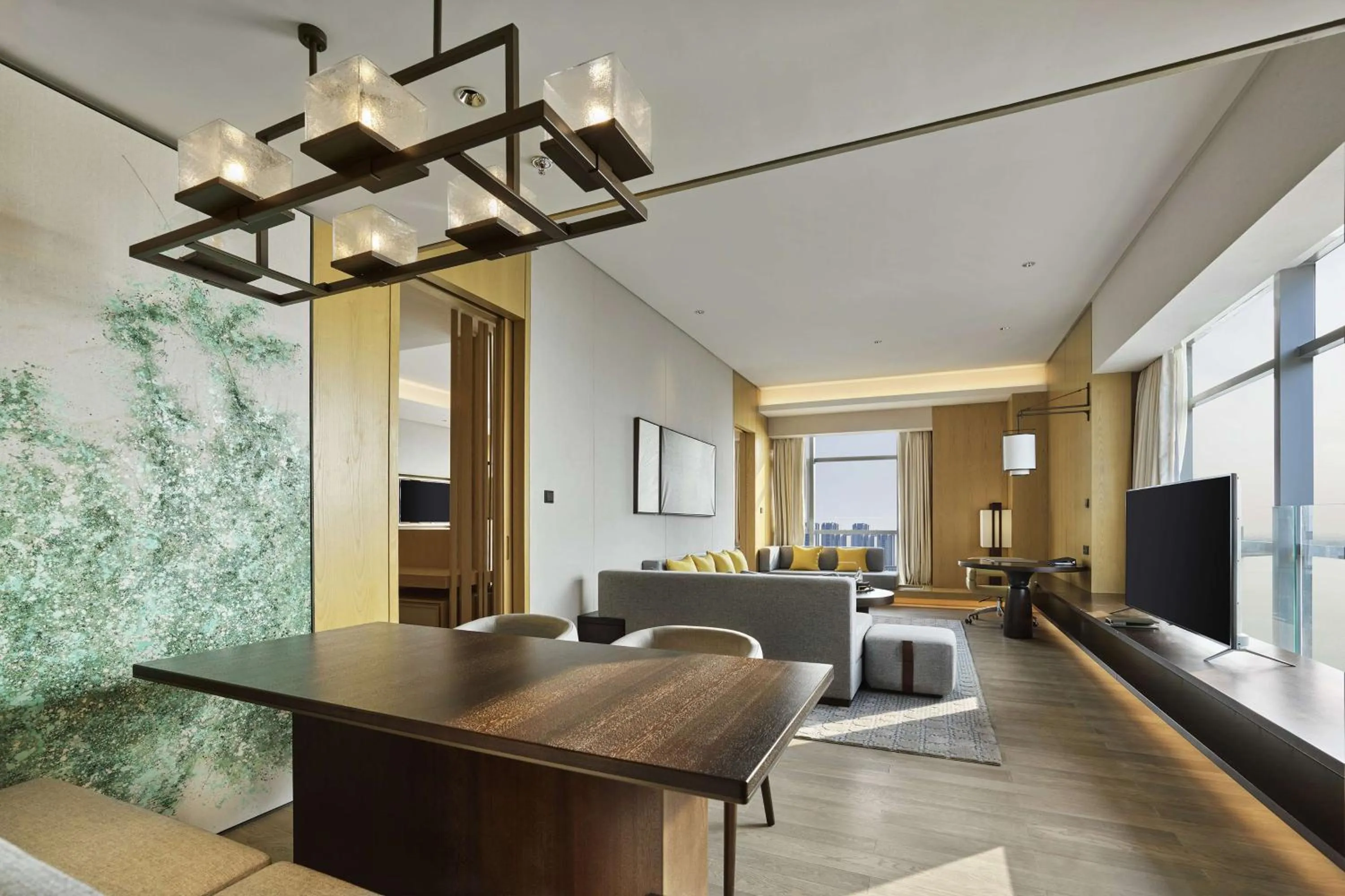 Bedroom in Hilton Suzhou Yinshan Lake