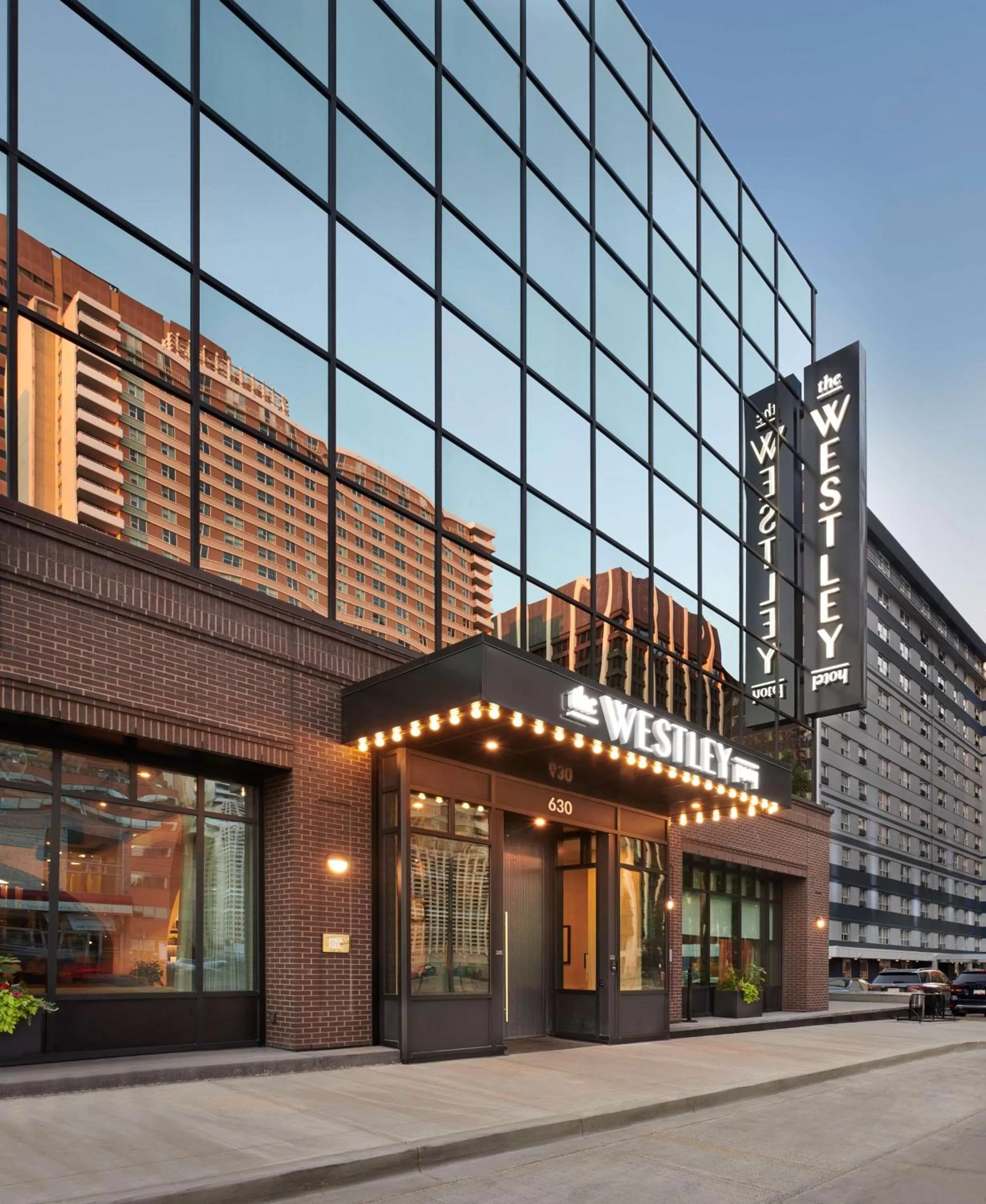 Property building in The Westley Calgary Downtown, Tapestry Collection By Hilton