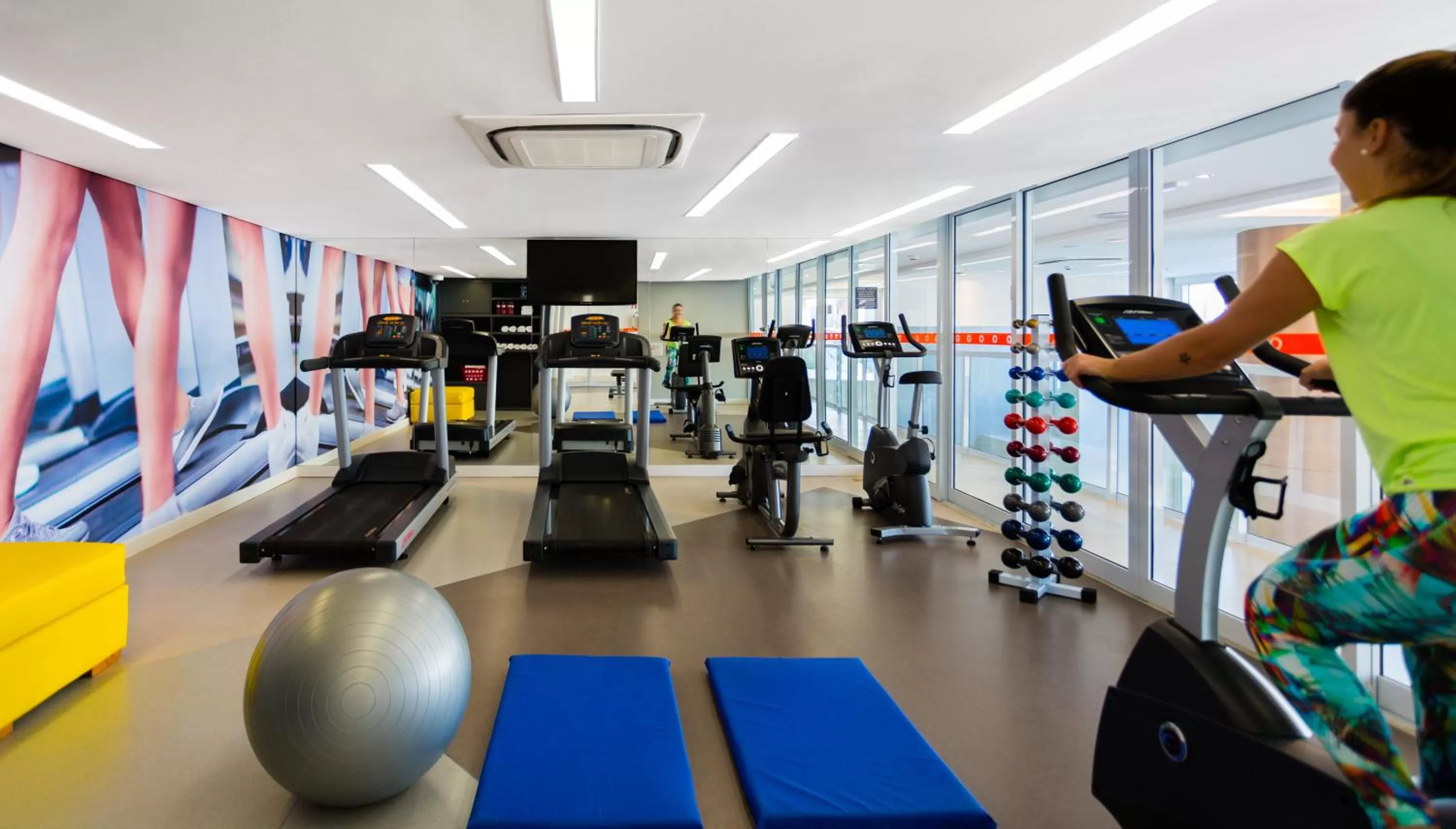 Fitness centre/facilities in Mercure Jundiai Shopping
