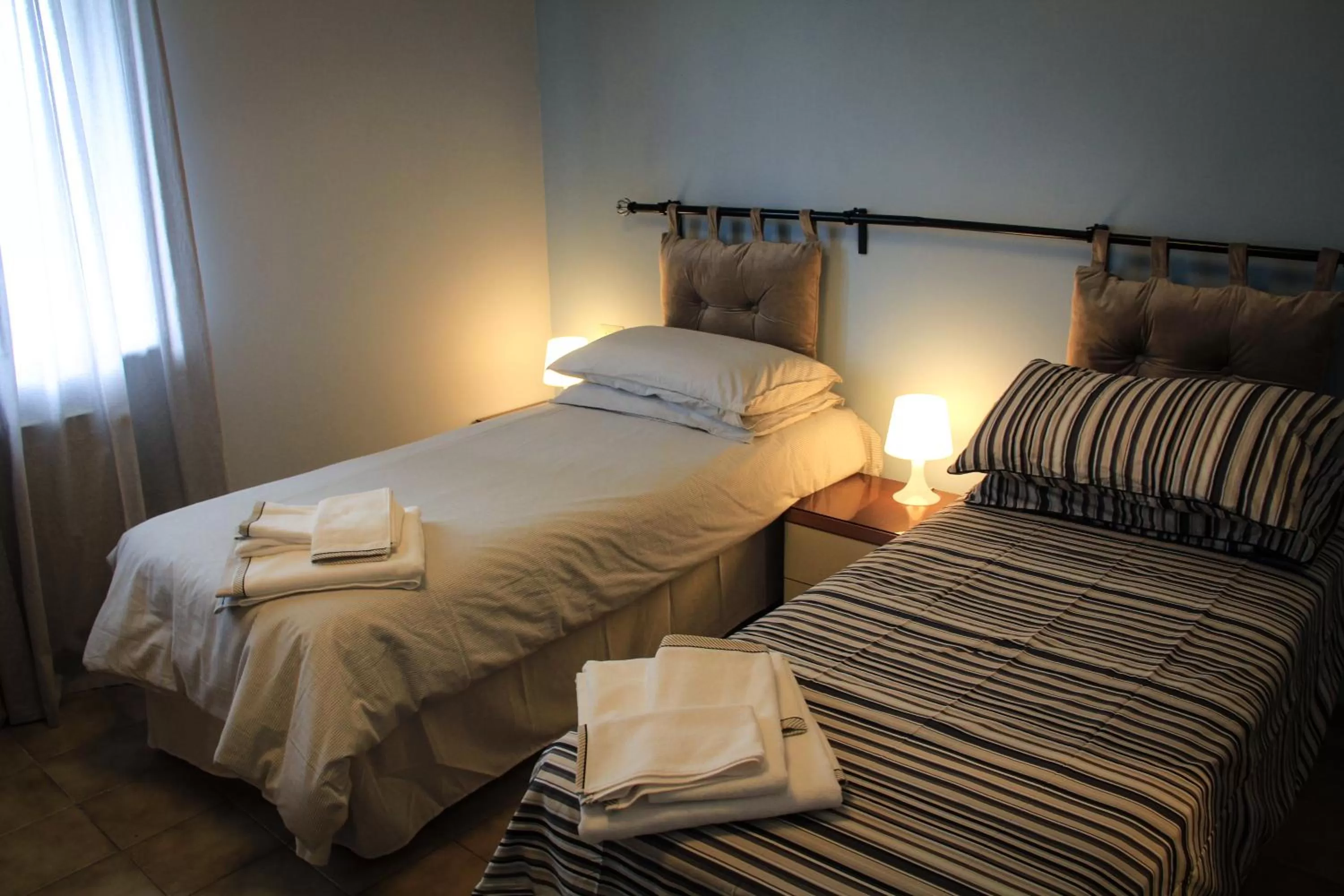 Bed in AceroRosso B&B