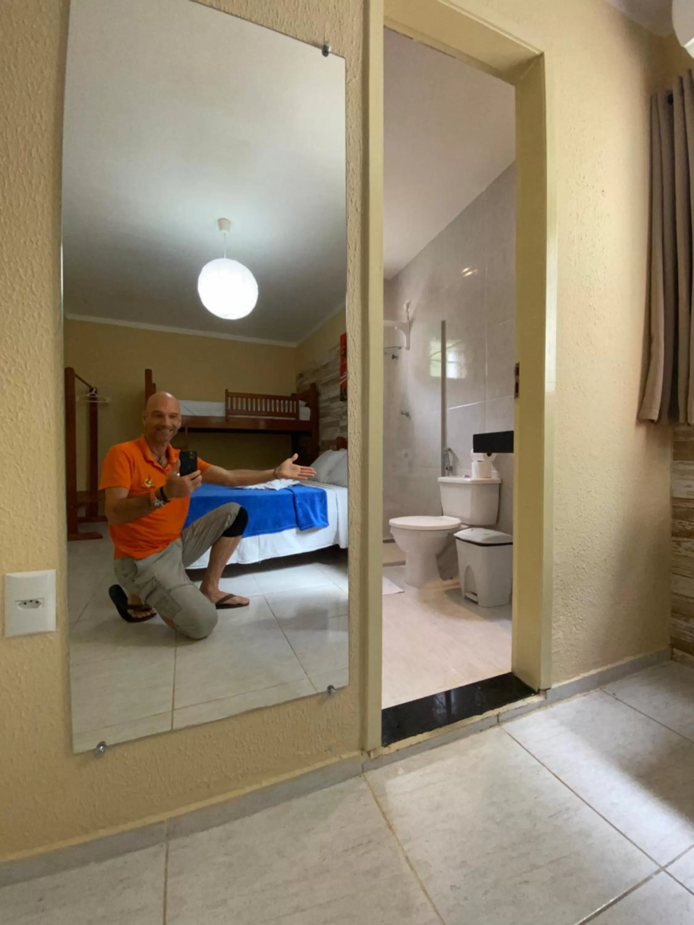 Bathroom in Refúgio Pousada Fortaleza