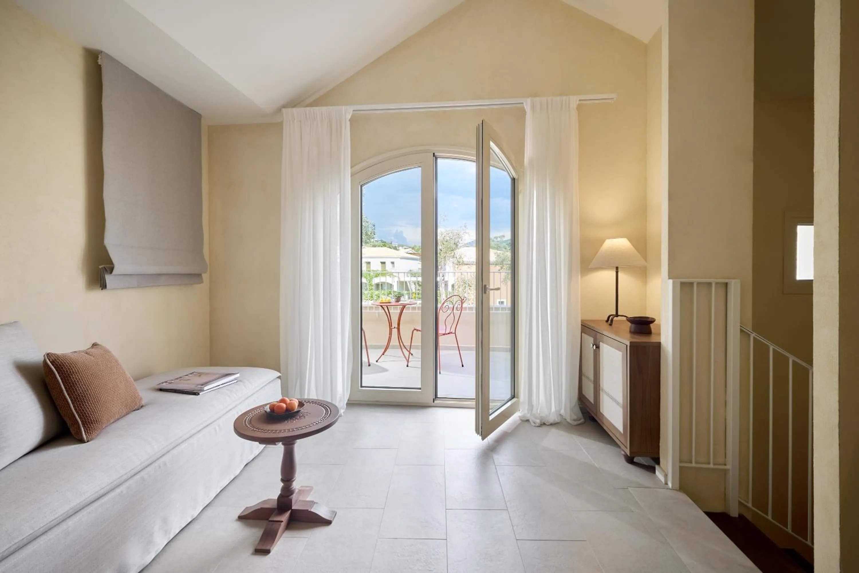 Living room, Bed in Parga Beach Resort