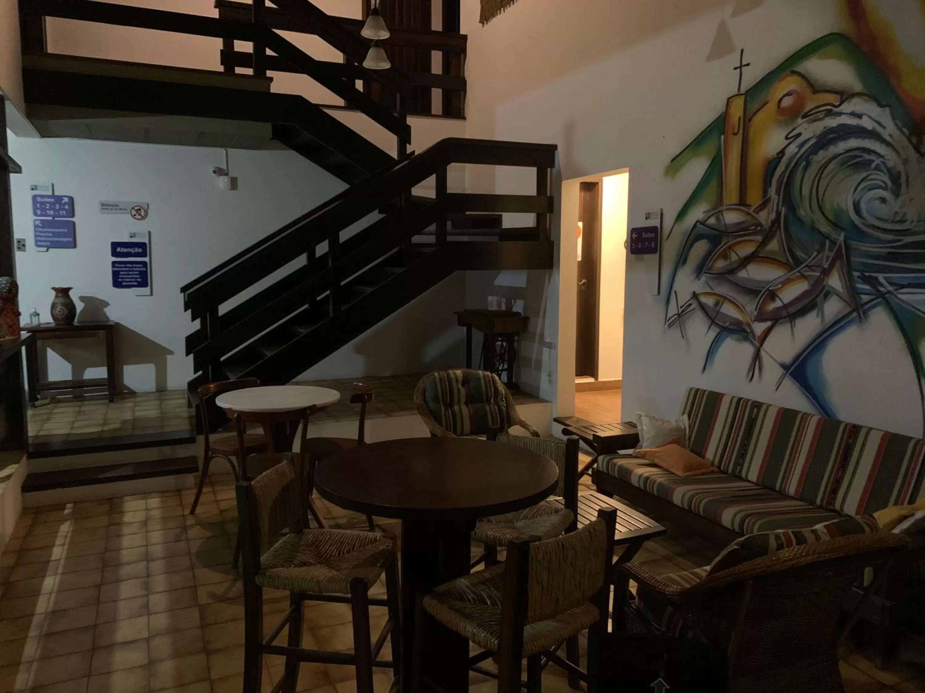 Seating Area in Beach House Floripa