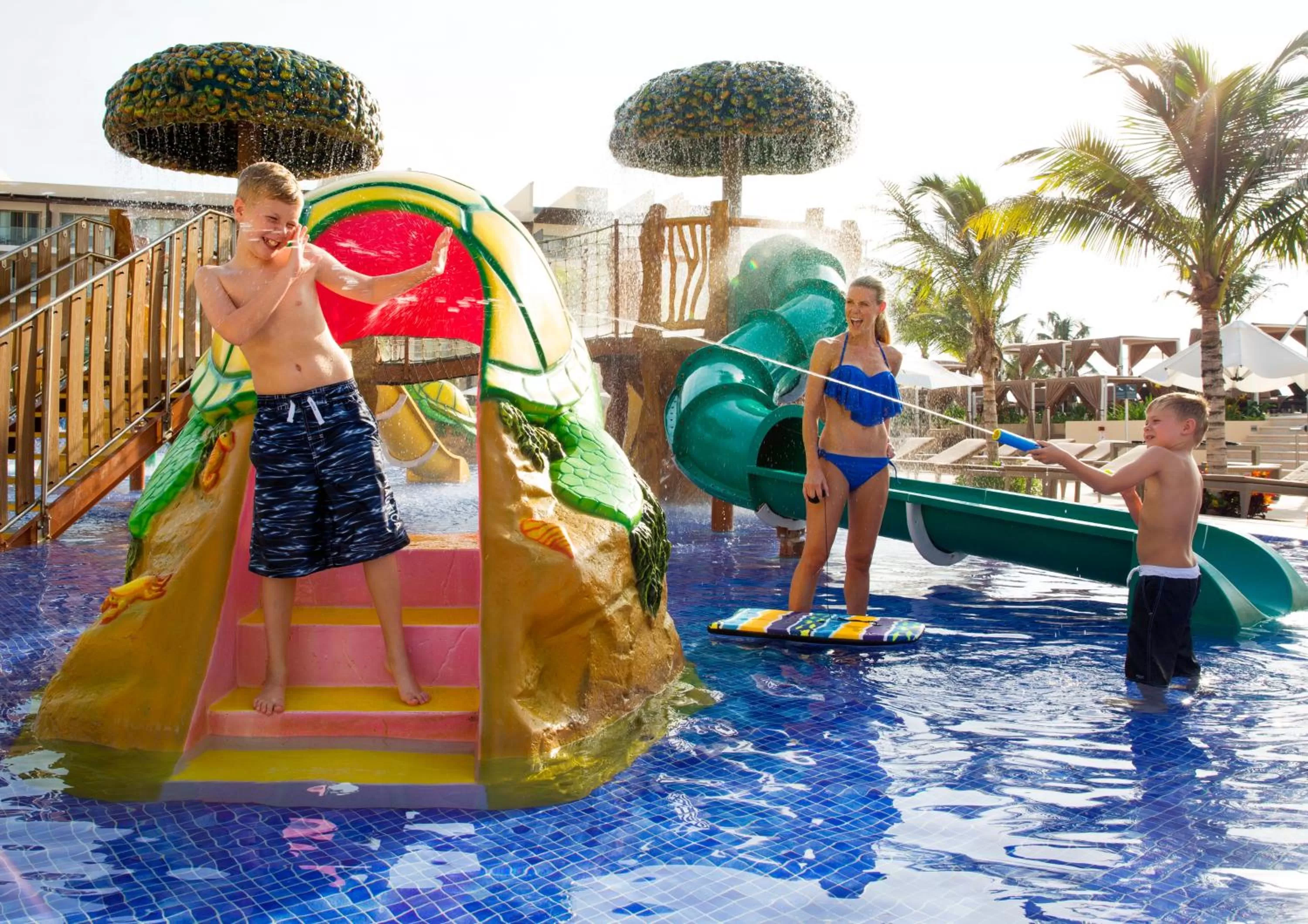 Swimming pool in Royalton Riviera Cancun, An Autograph Collection All-Inclusive Resort & Casino