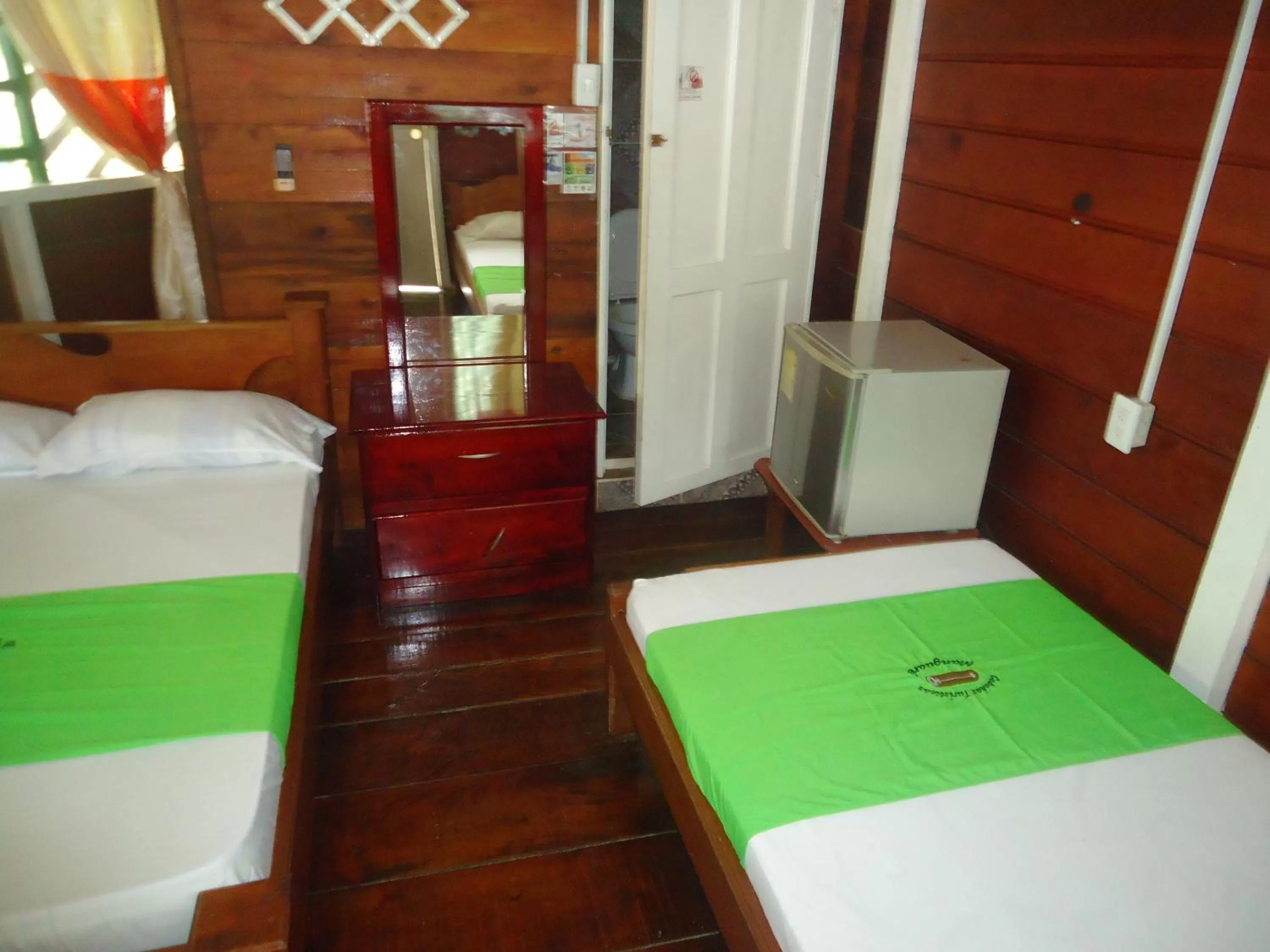 Decorative detail in Ecocabañas Manguare