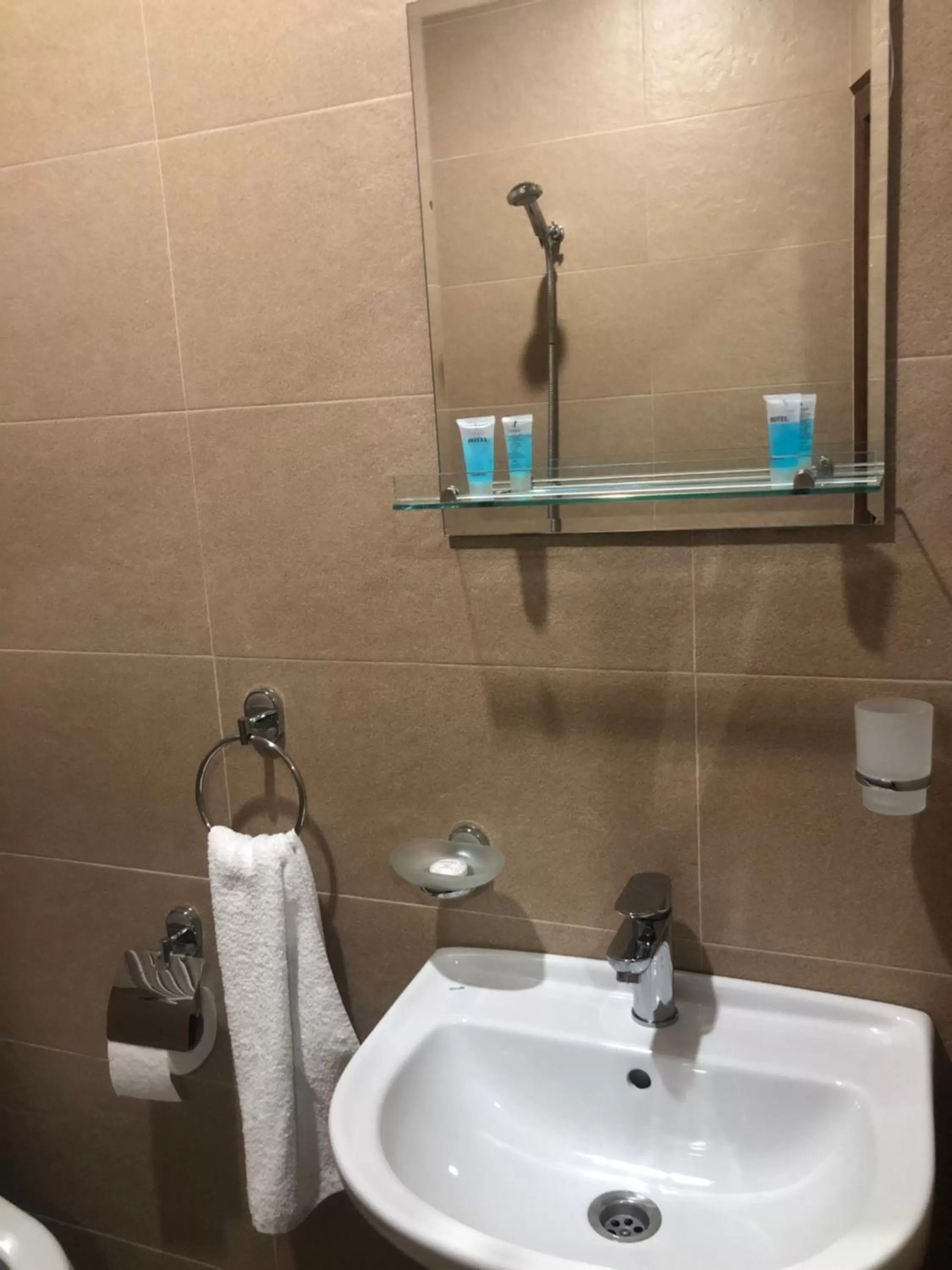 Bathroom in Borjomi Yellow Hotel