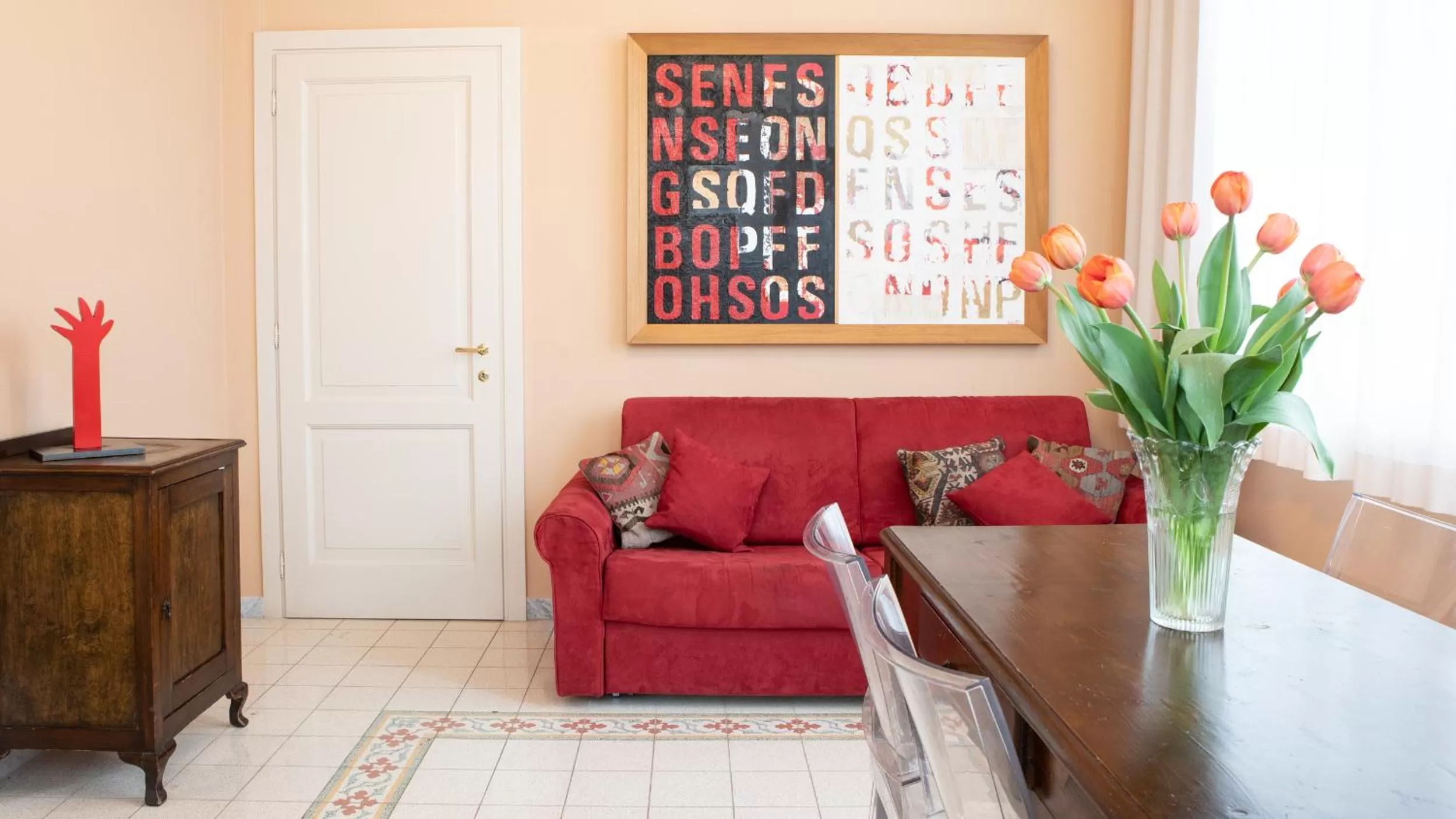 Living room in Villa Belverde Boutique Hotel