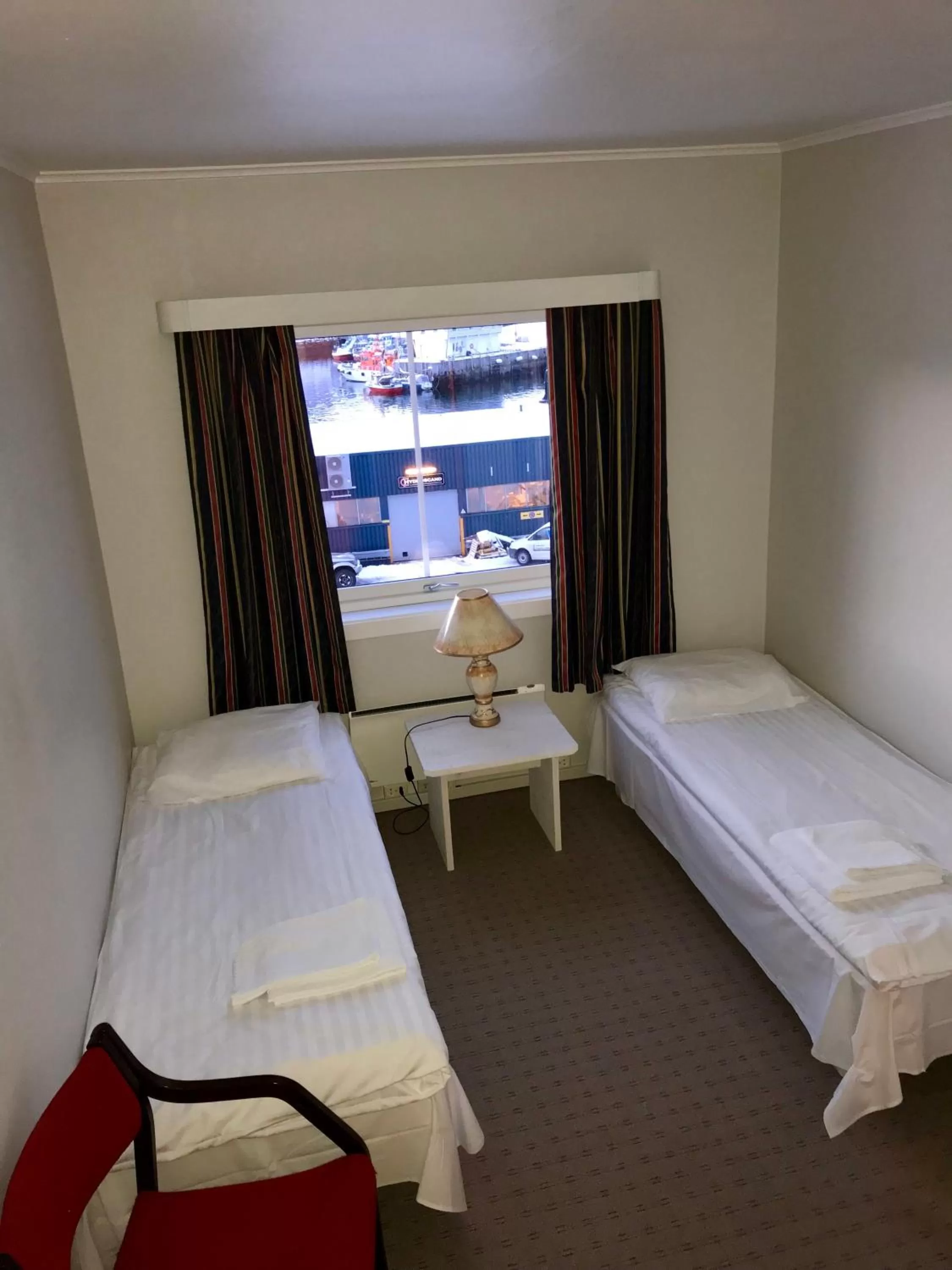 Twin Room in Arctic Hotel Nordkapp