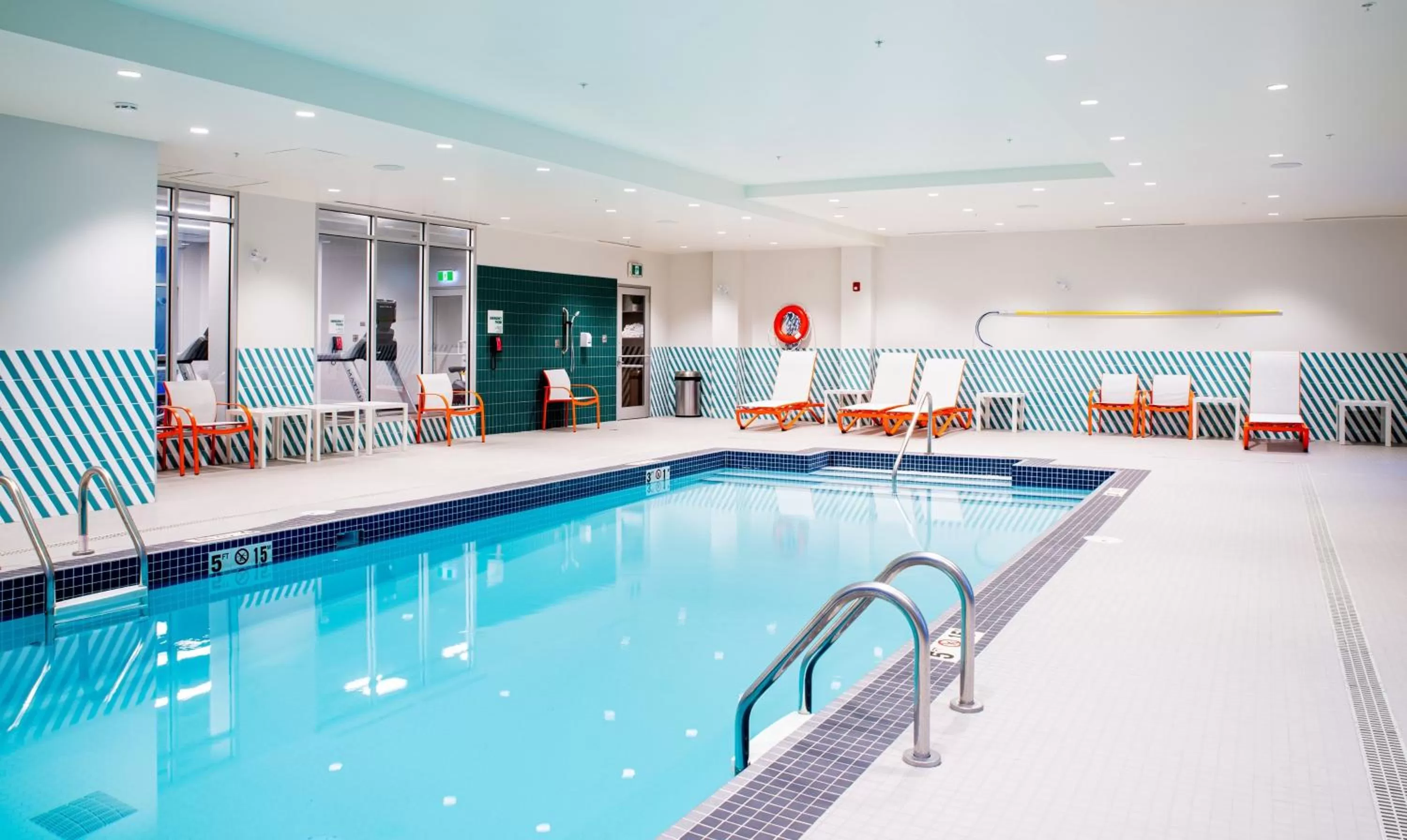 Swimming pool in Holiday Inn Edmonton South - Evario Events by IHG