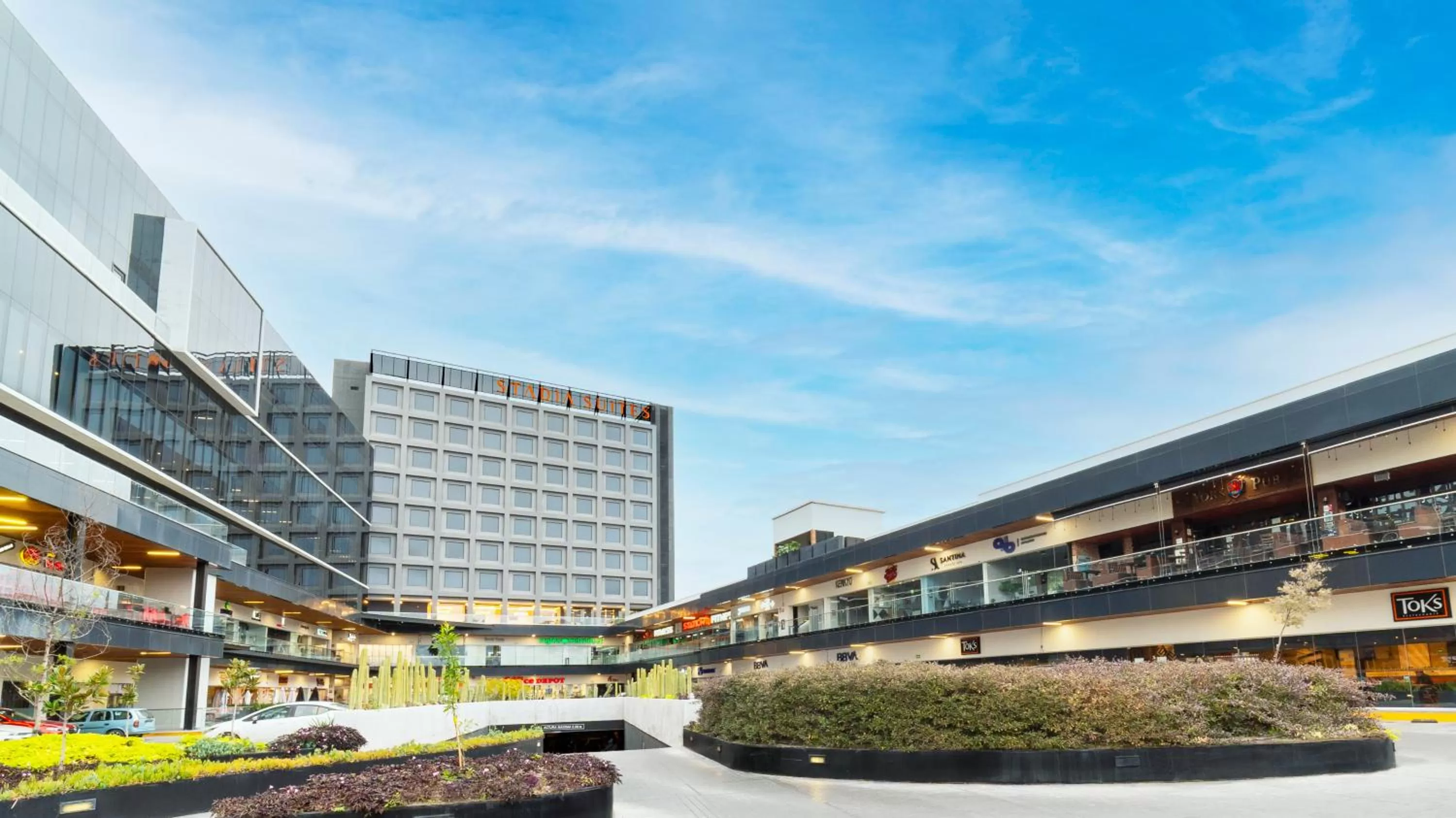 Property building in Stadía Suites Querétaro Centro Histórico