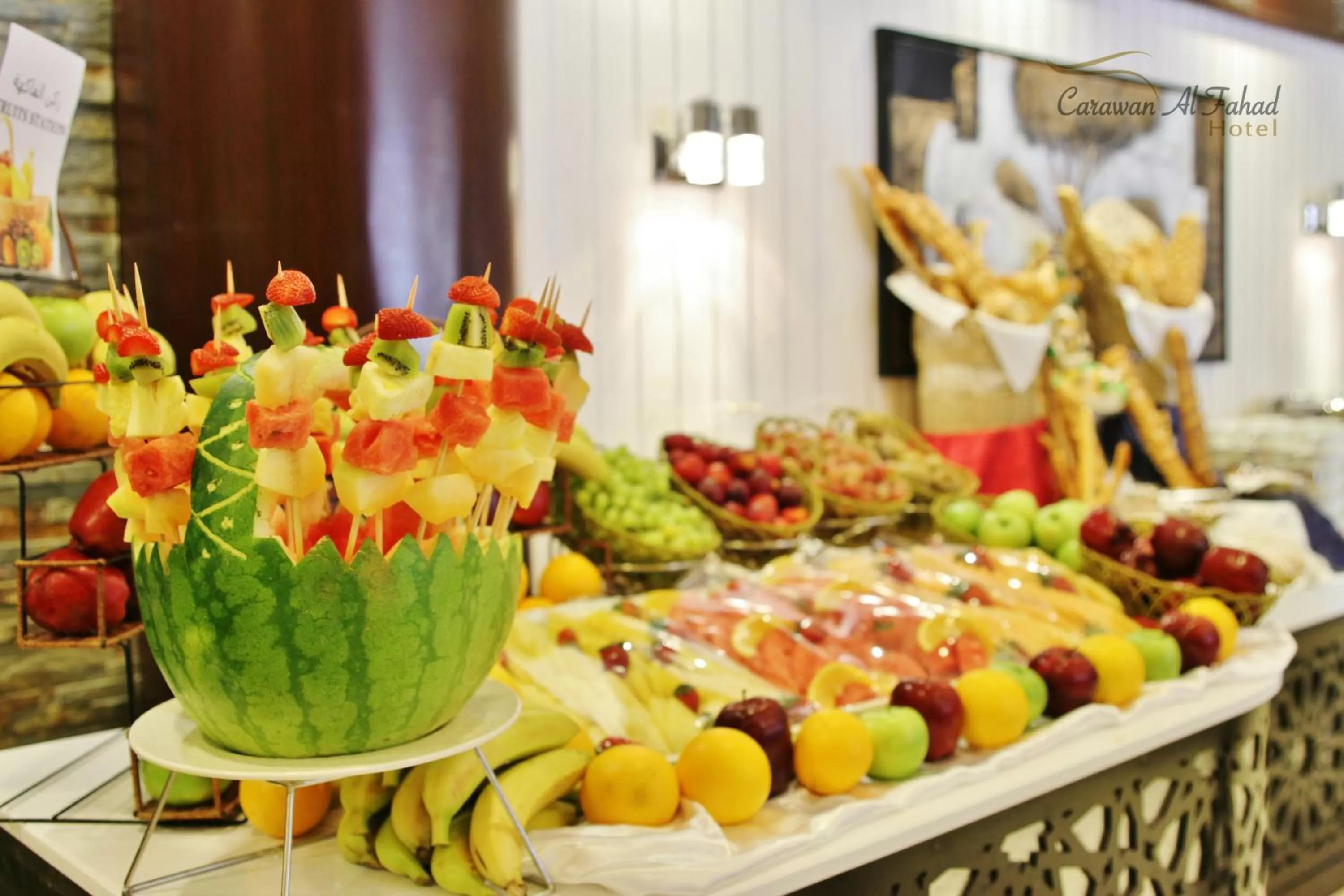 Food close-up in Carawan Al Fahad Hotel