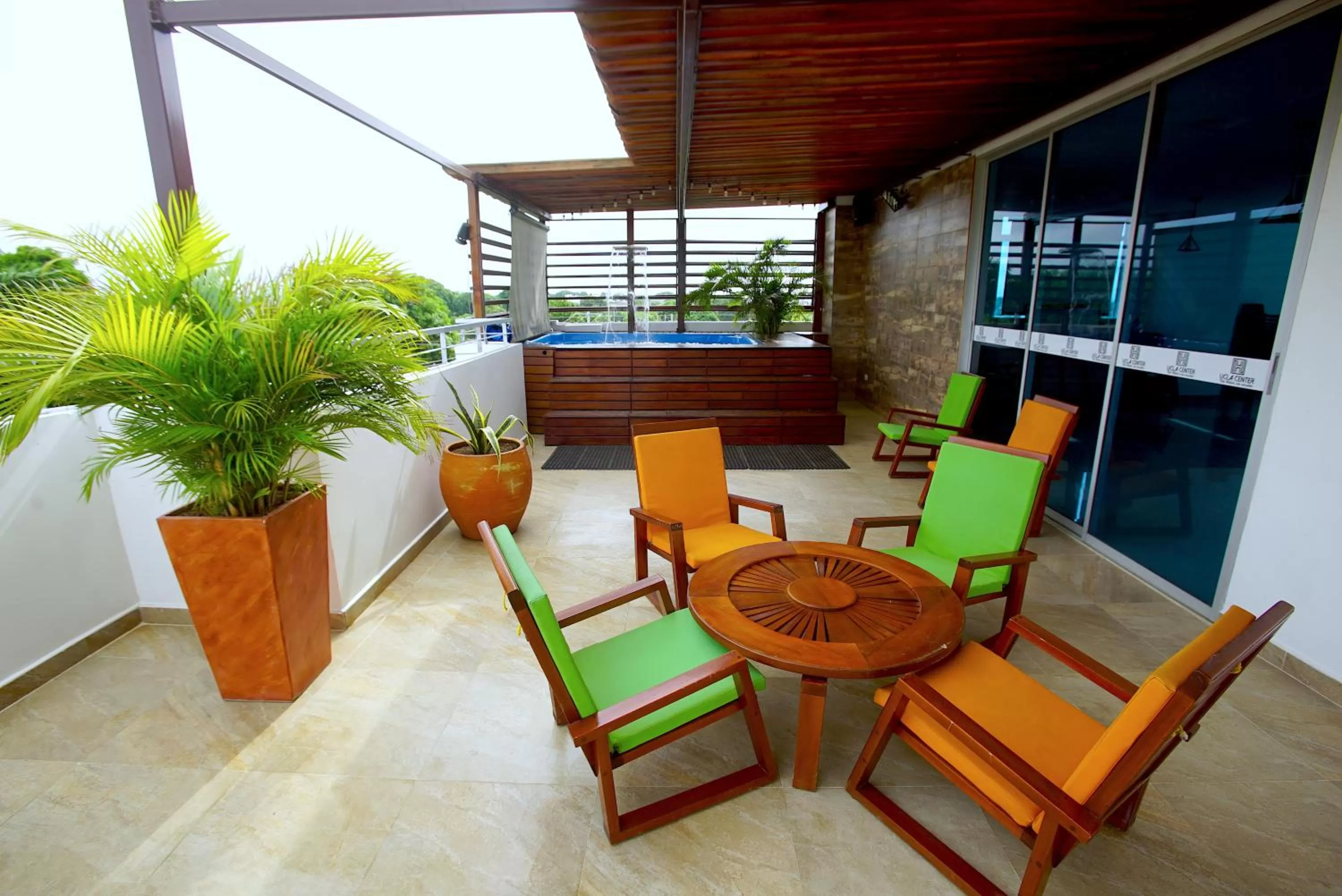 View (from property/room) in Hotel Ucla Center