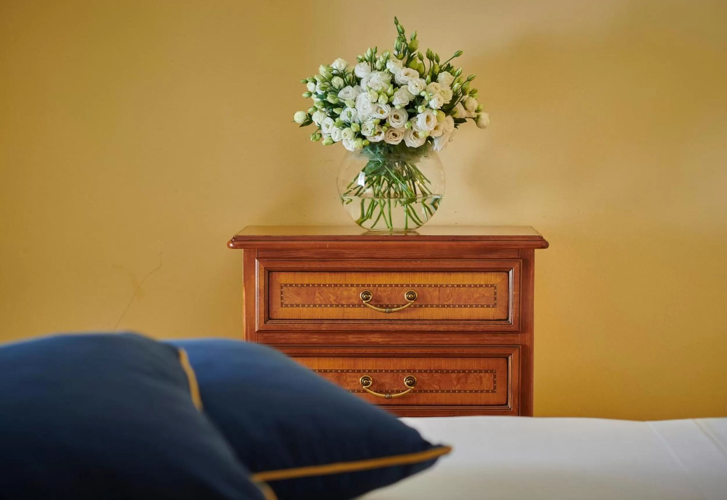Decorative detail, Bed in Bagni Di Pisa Palace & Thermal Spa - The Leading Hotels of the World