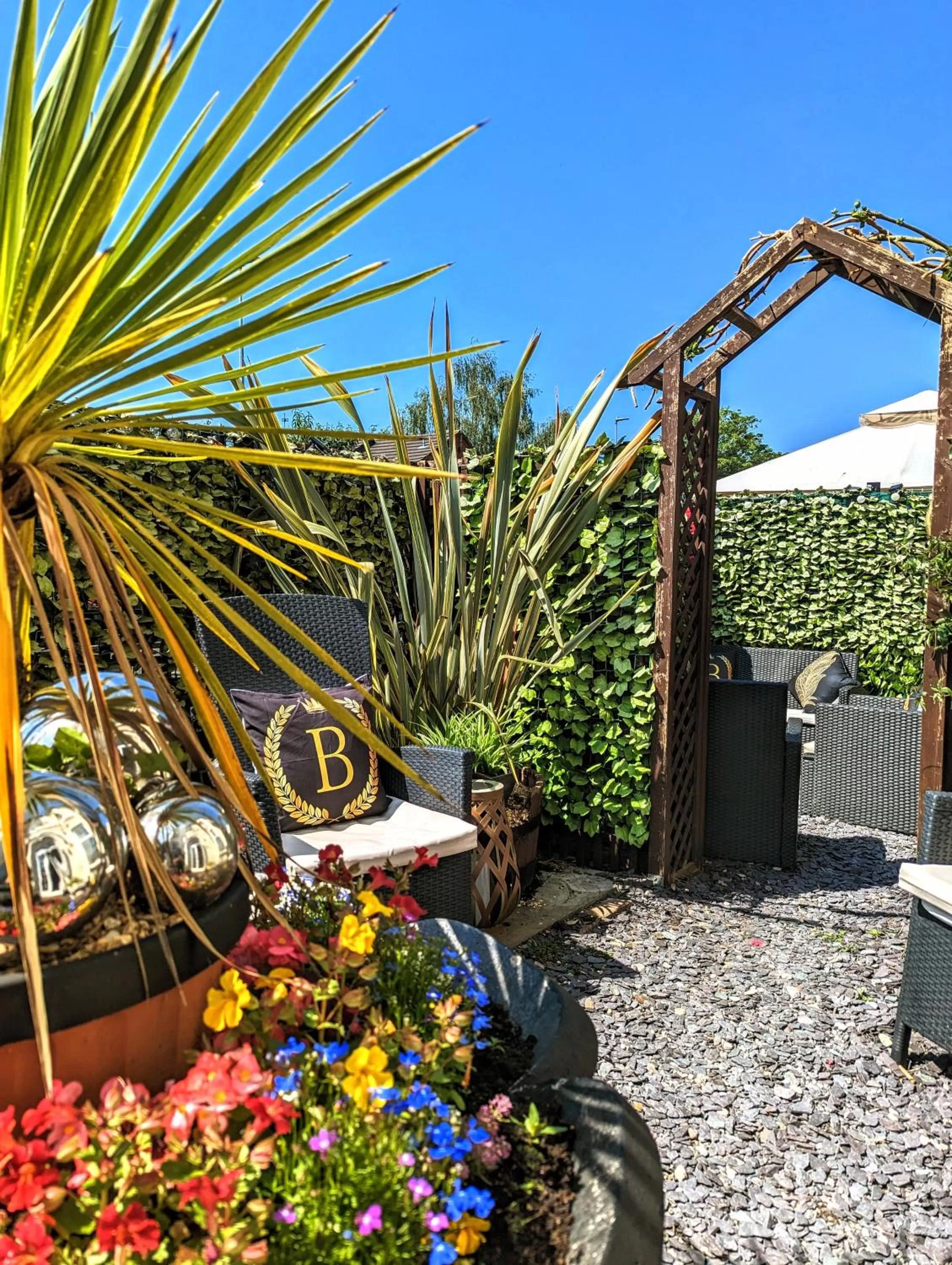 Garden in Brookside Hotel & Restaurant ,Suitable for Solo Travelers Couples Educational Groups & Families welcome