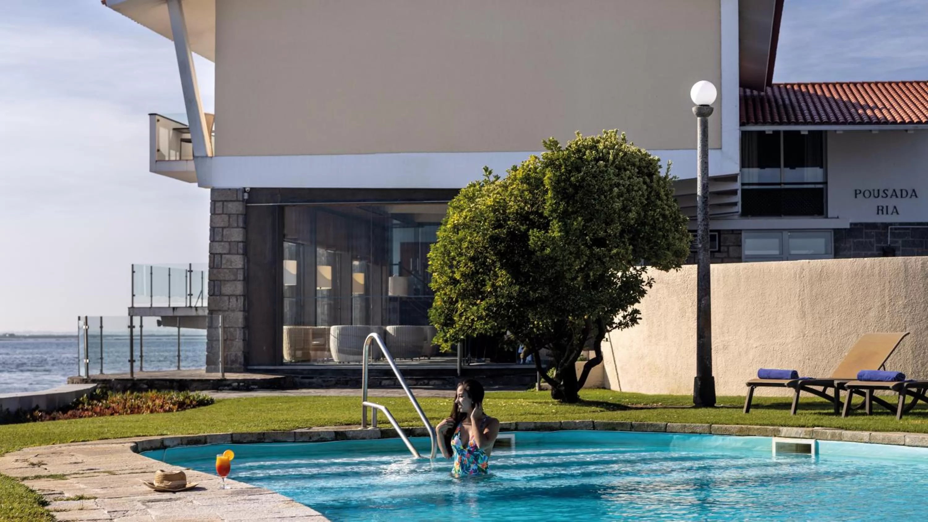 Swimming pool in Pousada da Ria