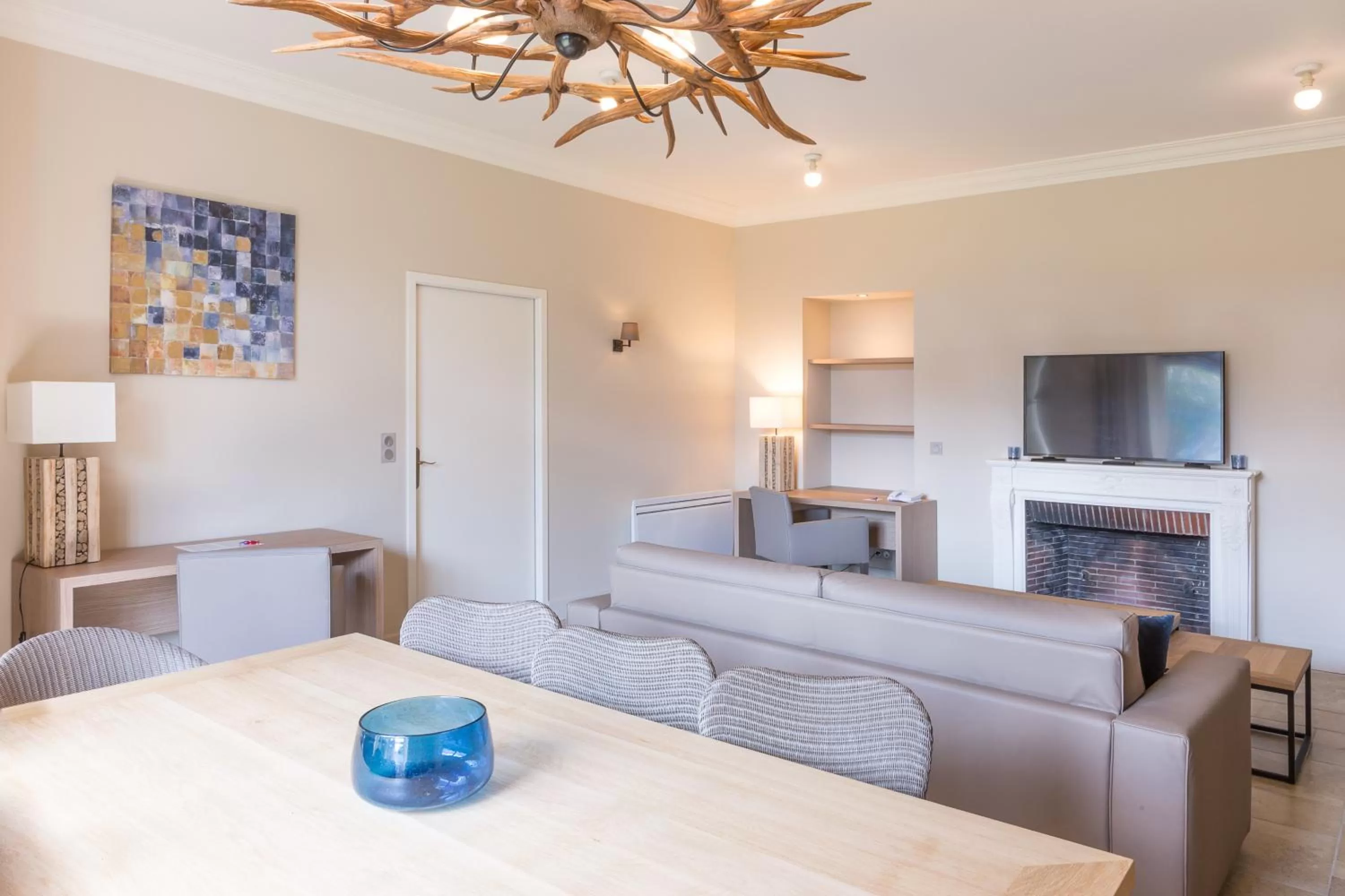 Living room in Villa Odette