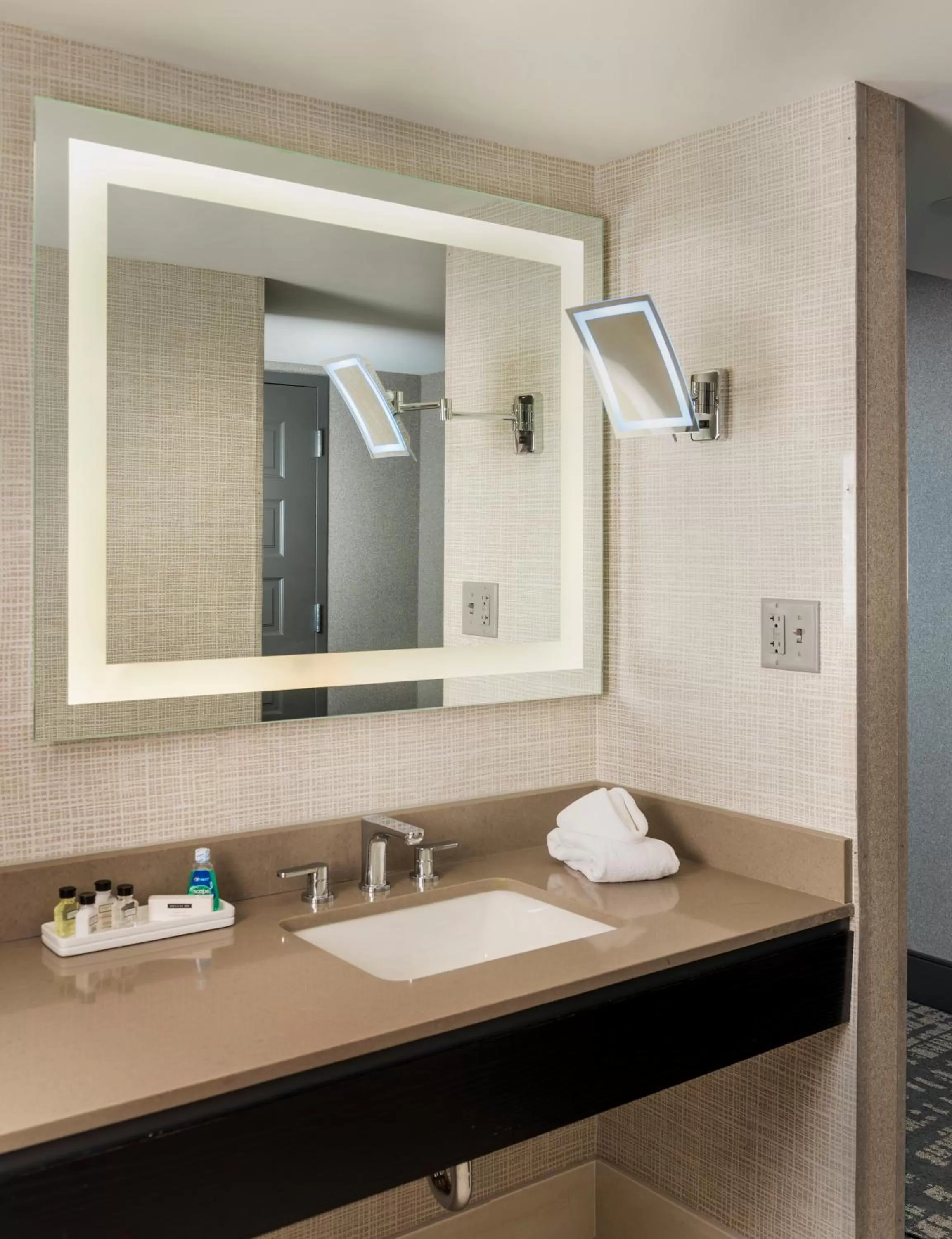 Bathroom in Crowne Plaza Providence-Warwick (Airport) by IHG