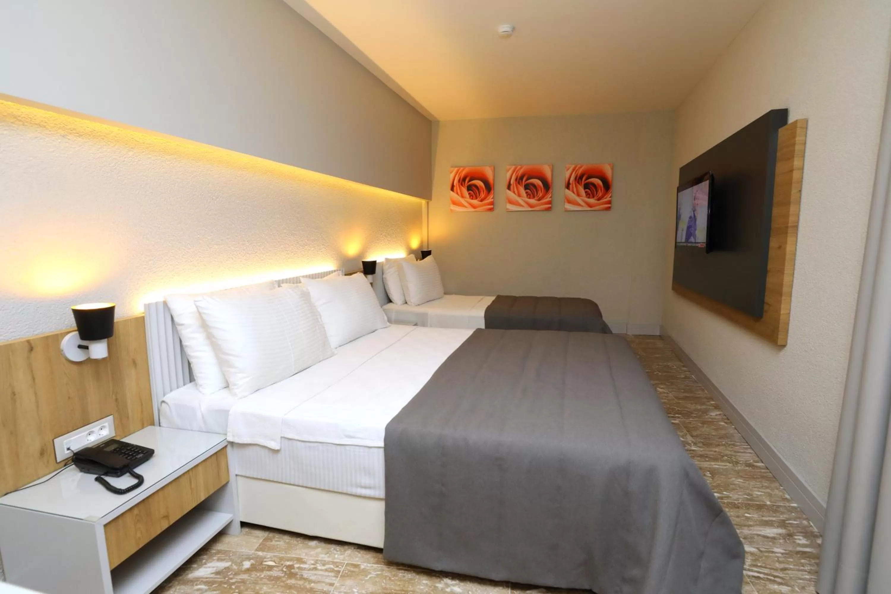 Bed in Ariel Hotel Alaçatı