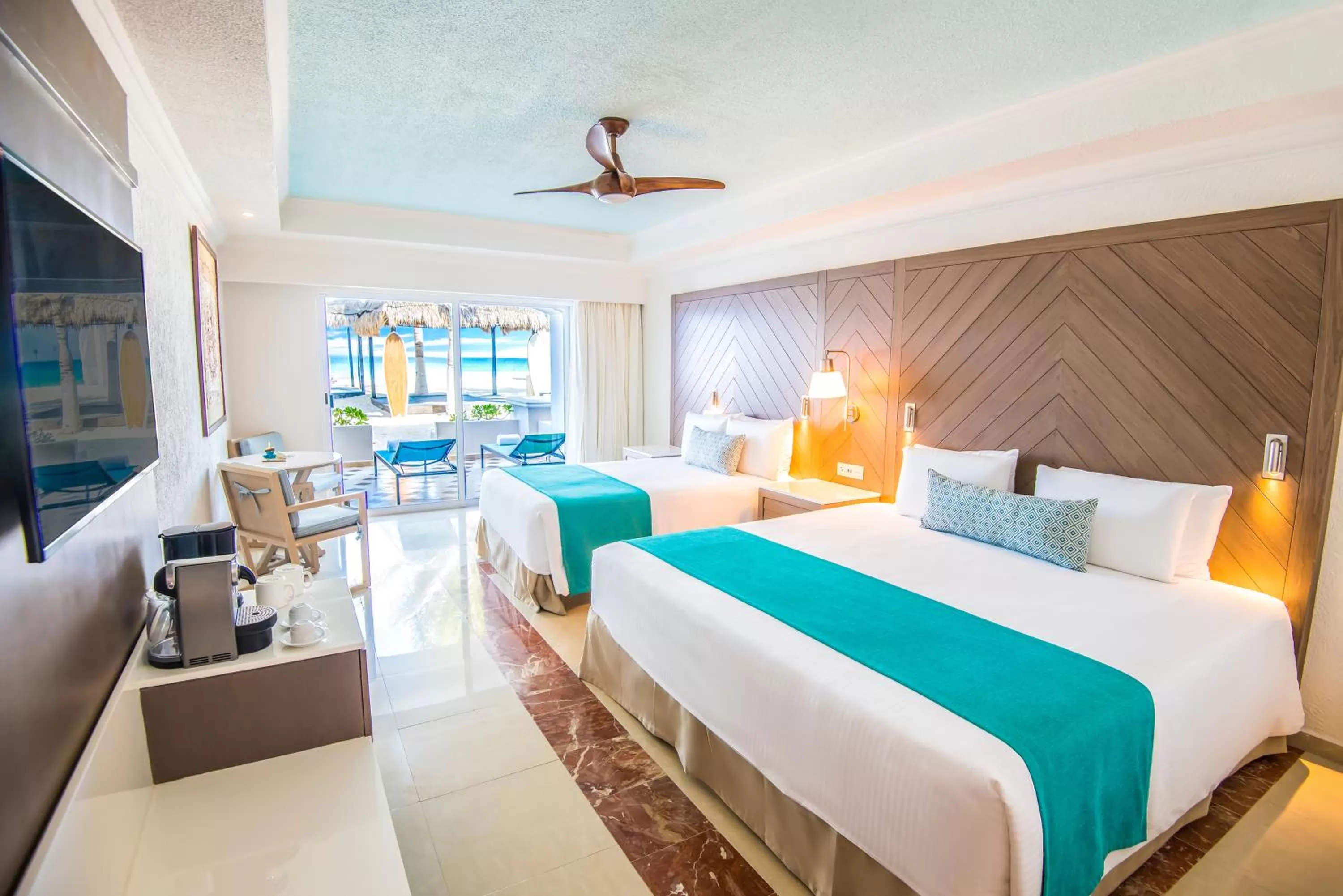 Bedroom, Bed in Sunscape Cancun All-Inclusive Resort & Spa by Hyatt