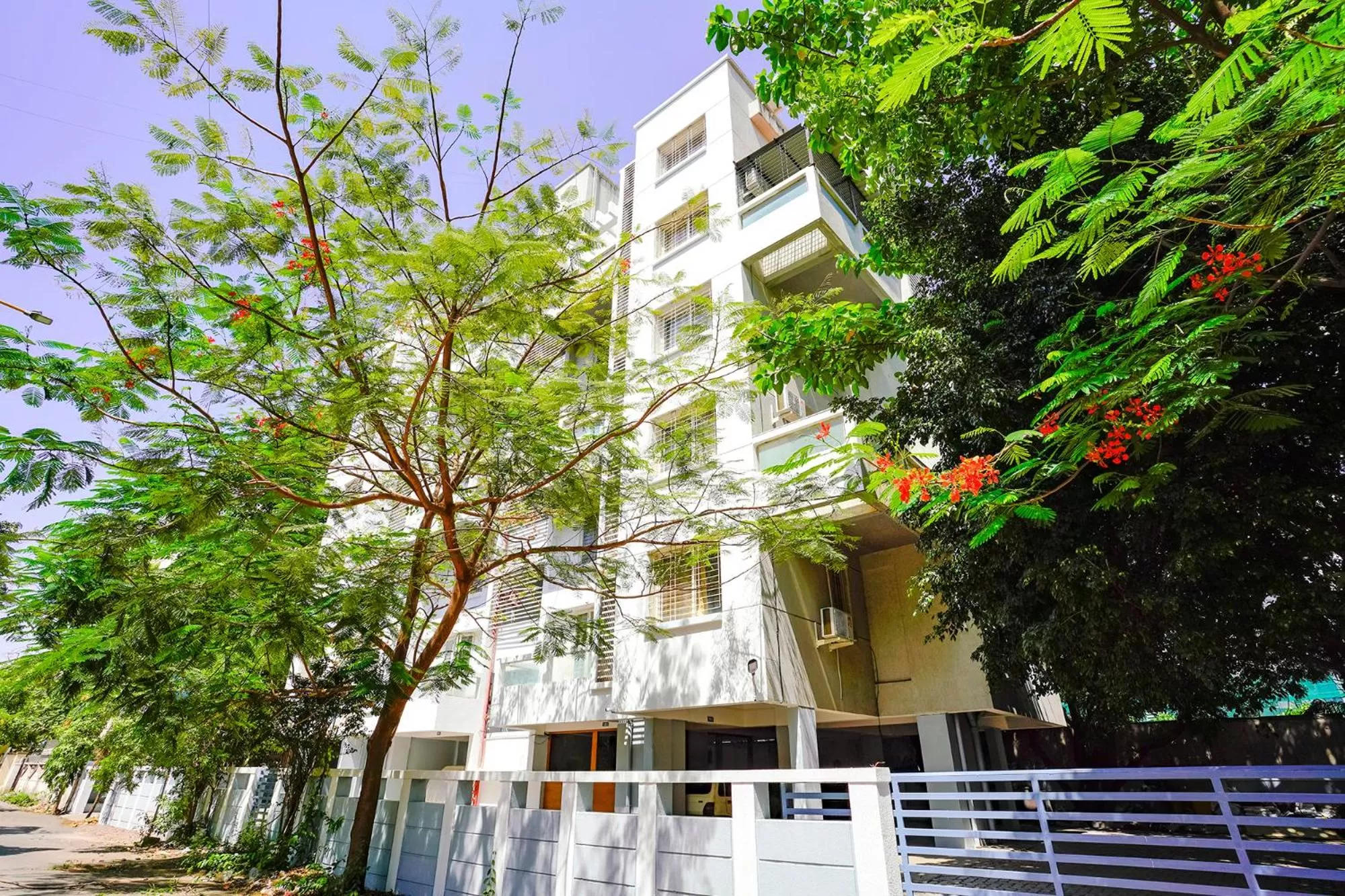 Facade/entrance, Property Building in FabHotel Woods Regency