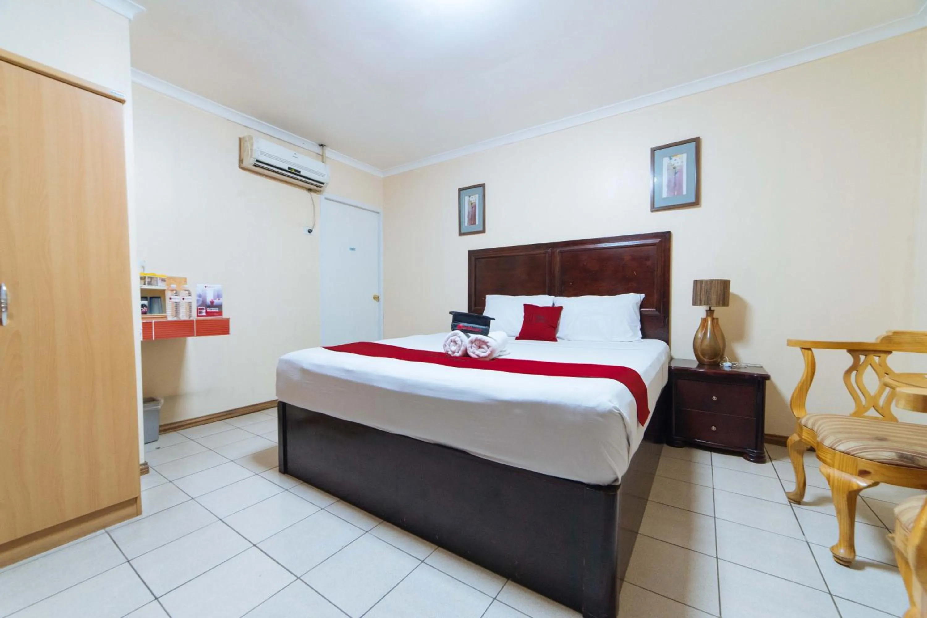 Bed in RedDoorz @ Clarkview 21st Street Angeles City