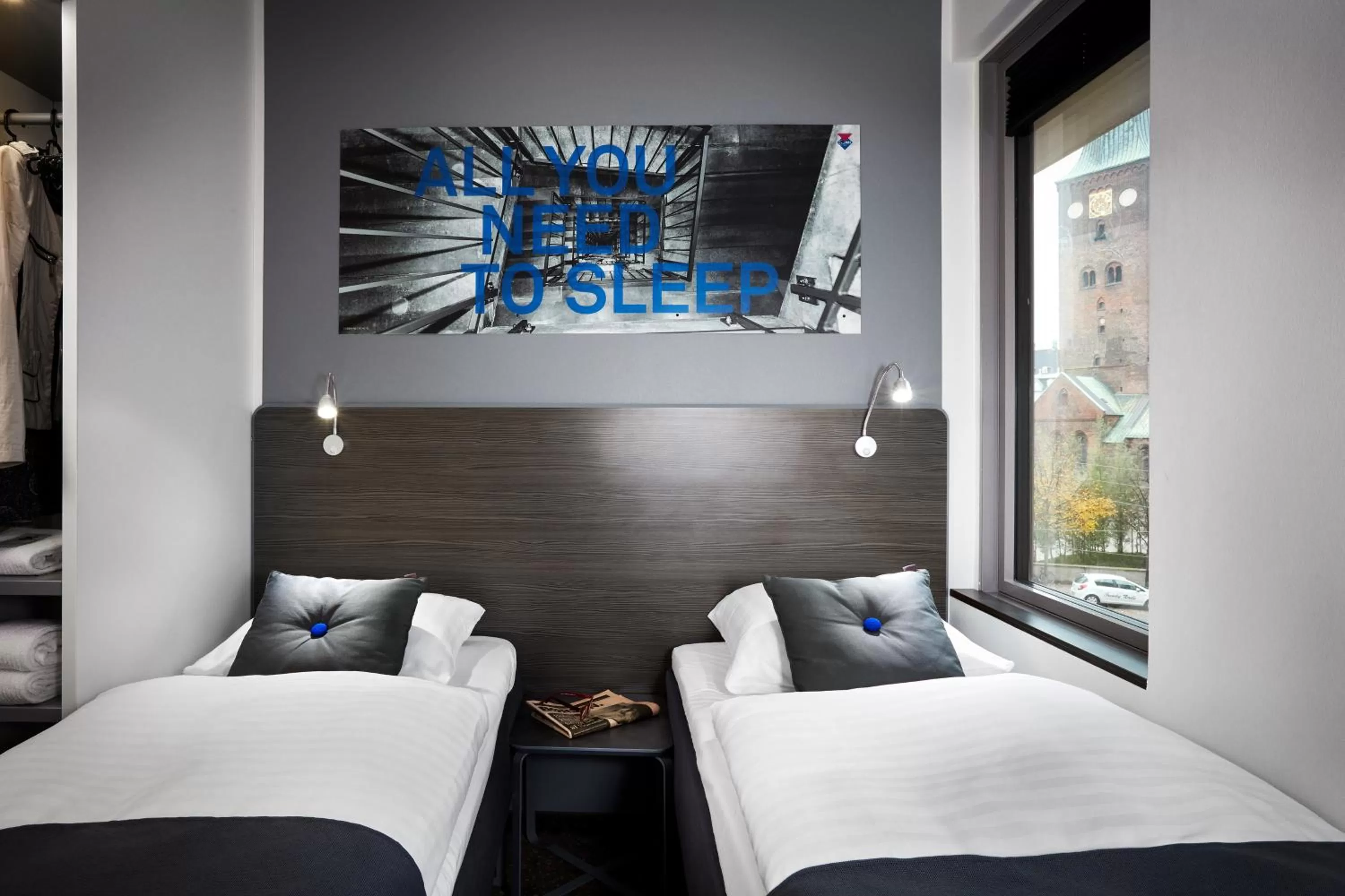 Bed in Cabinn Aarhus