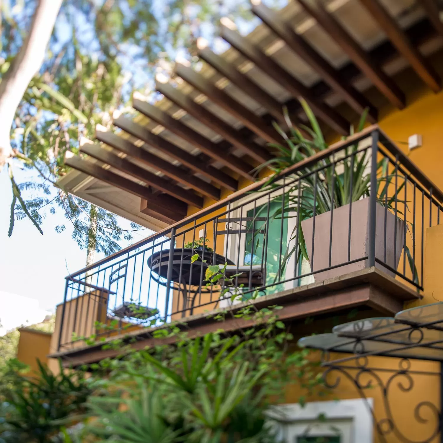 Balcony/Terrace in Vila deste Hotel