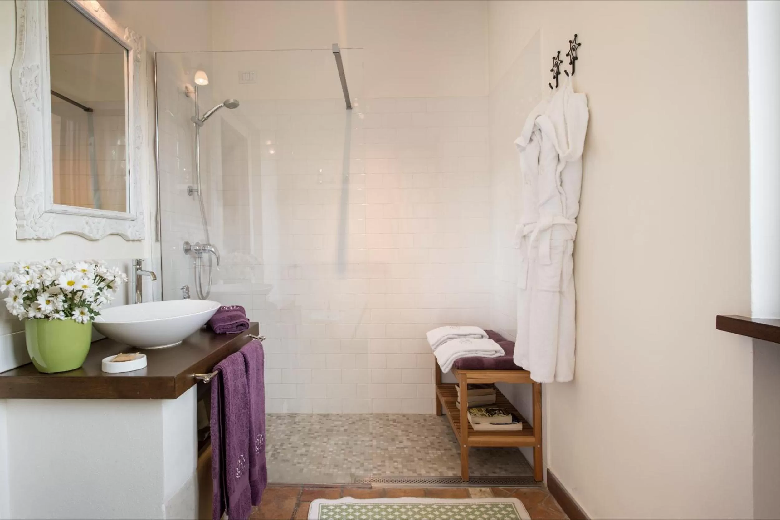 Shower in San Giacomo Horses & Agriturismo