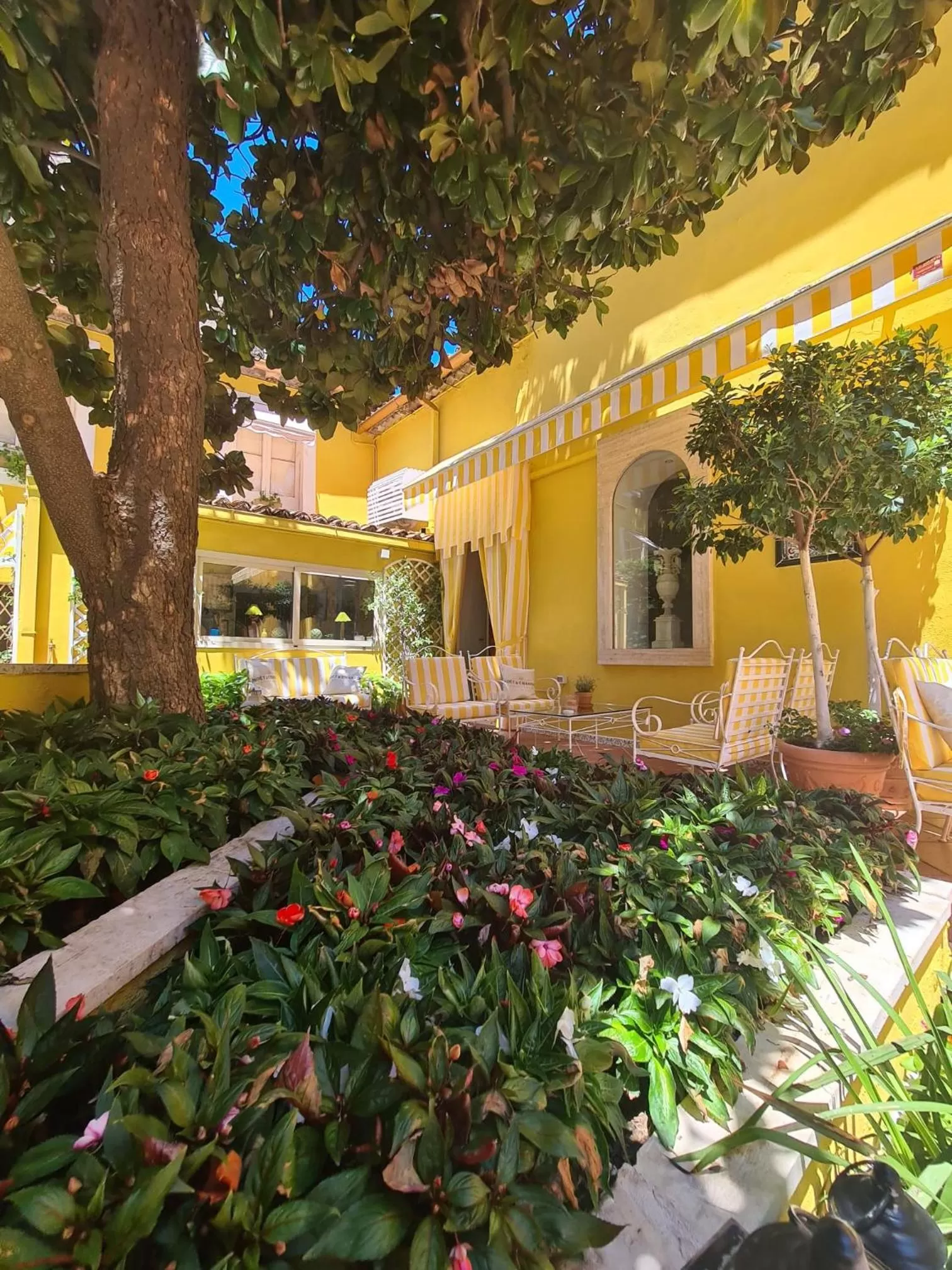 Garden in Palazzo Cherubini-Pools & Wellness