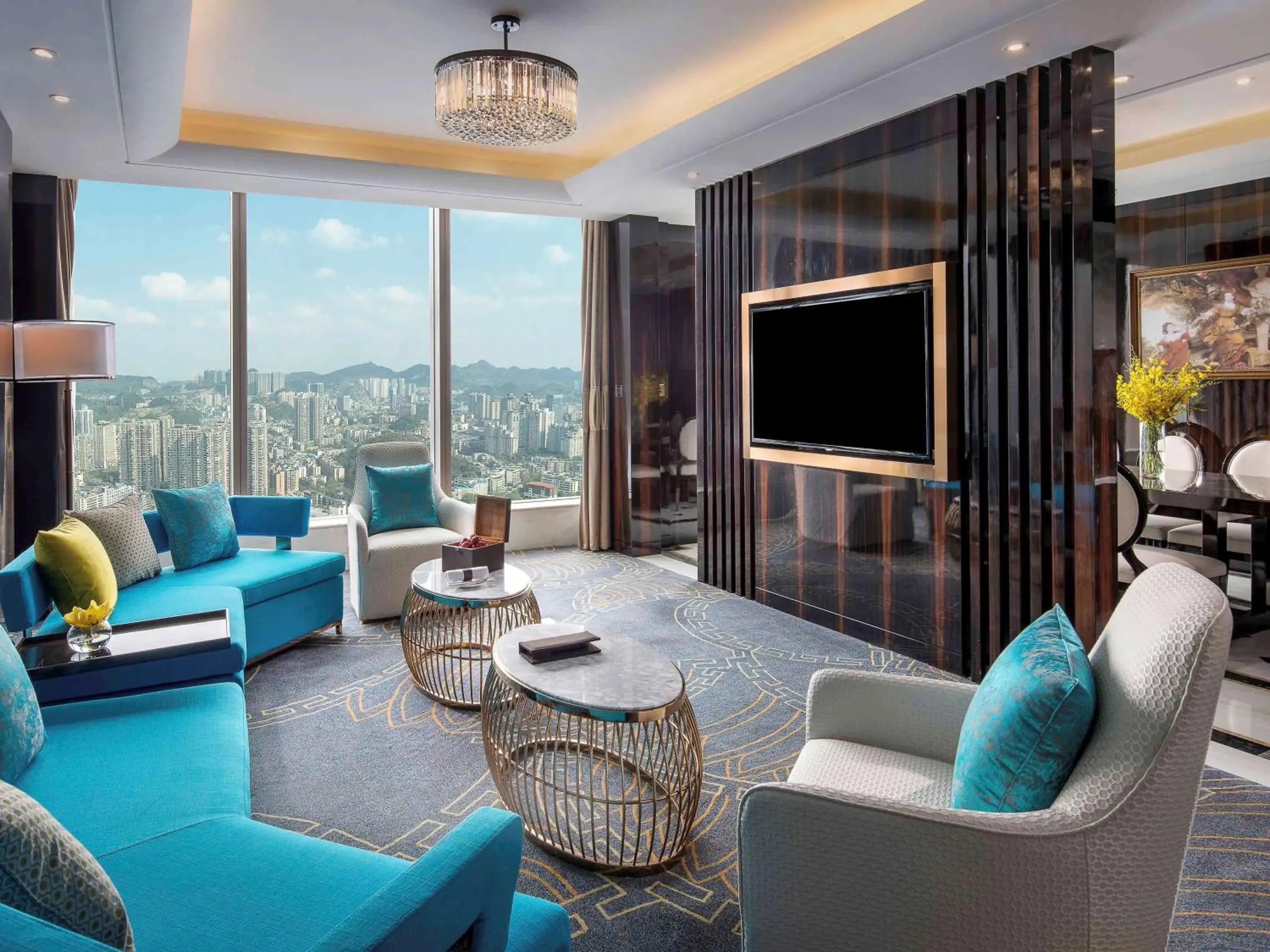 Opera Suite with One King Bed and River View - Club Access in Sofitel Guiyang Hunter Opera Suite with One King Bed and River View - Club Access in Sofitel Guiyang Hunter