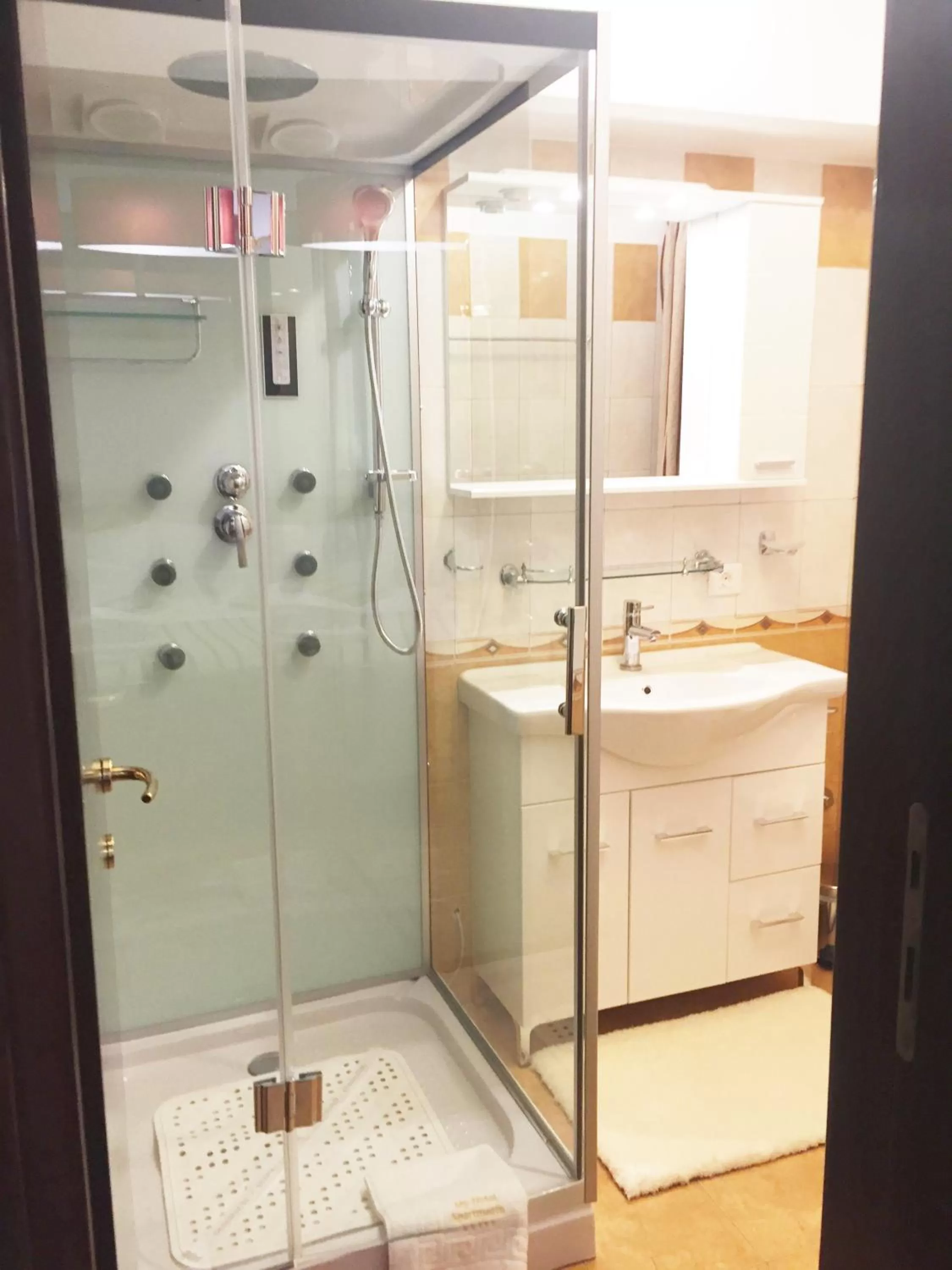 Shower in My Hotel Apartments