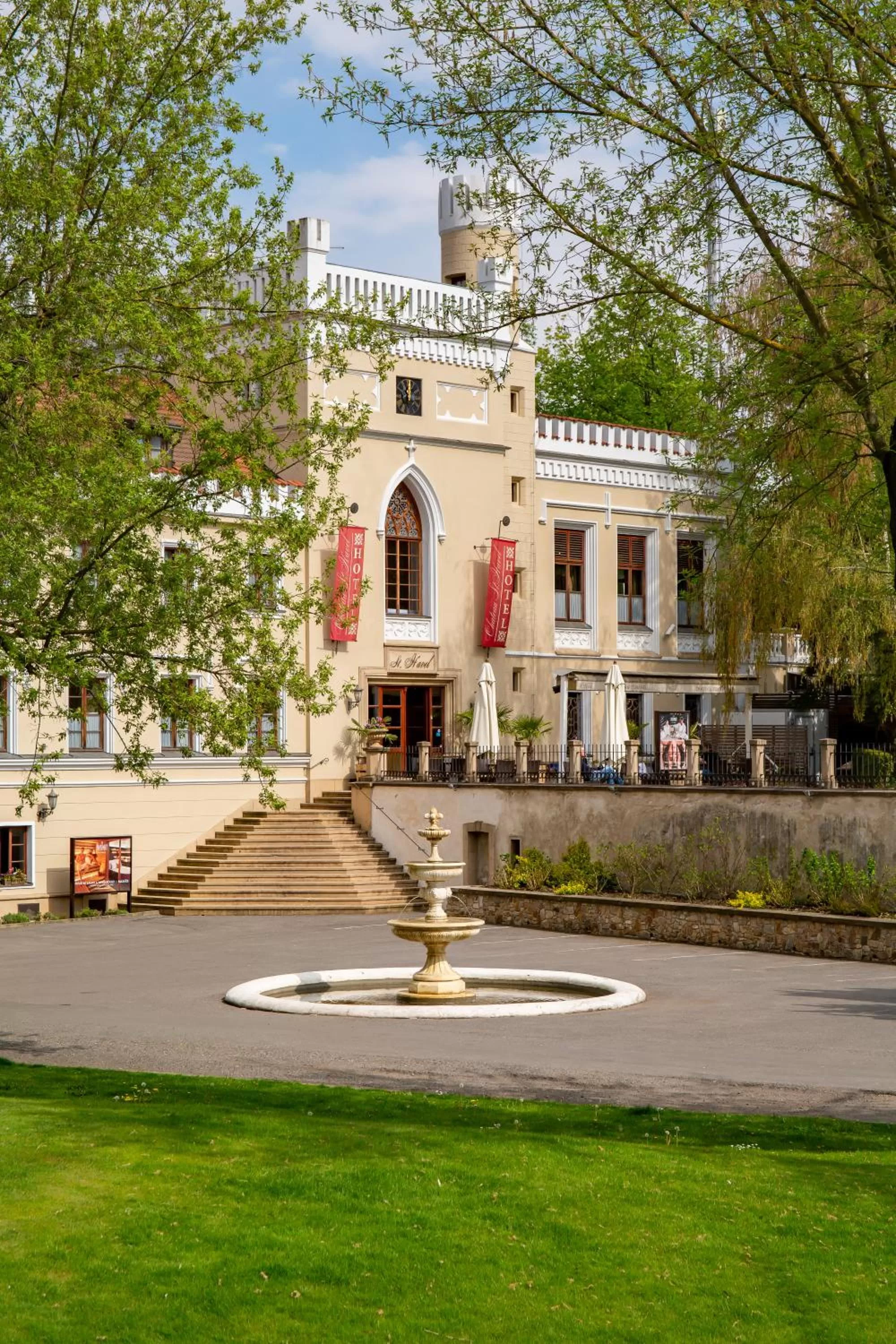 Property building in Chateau St. Havel - Wellness Hotel