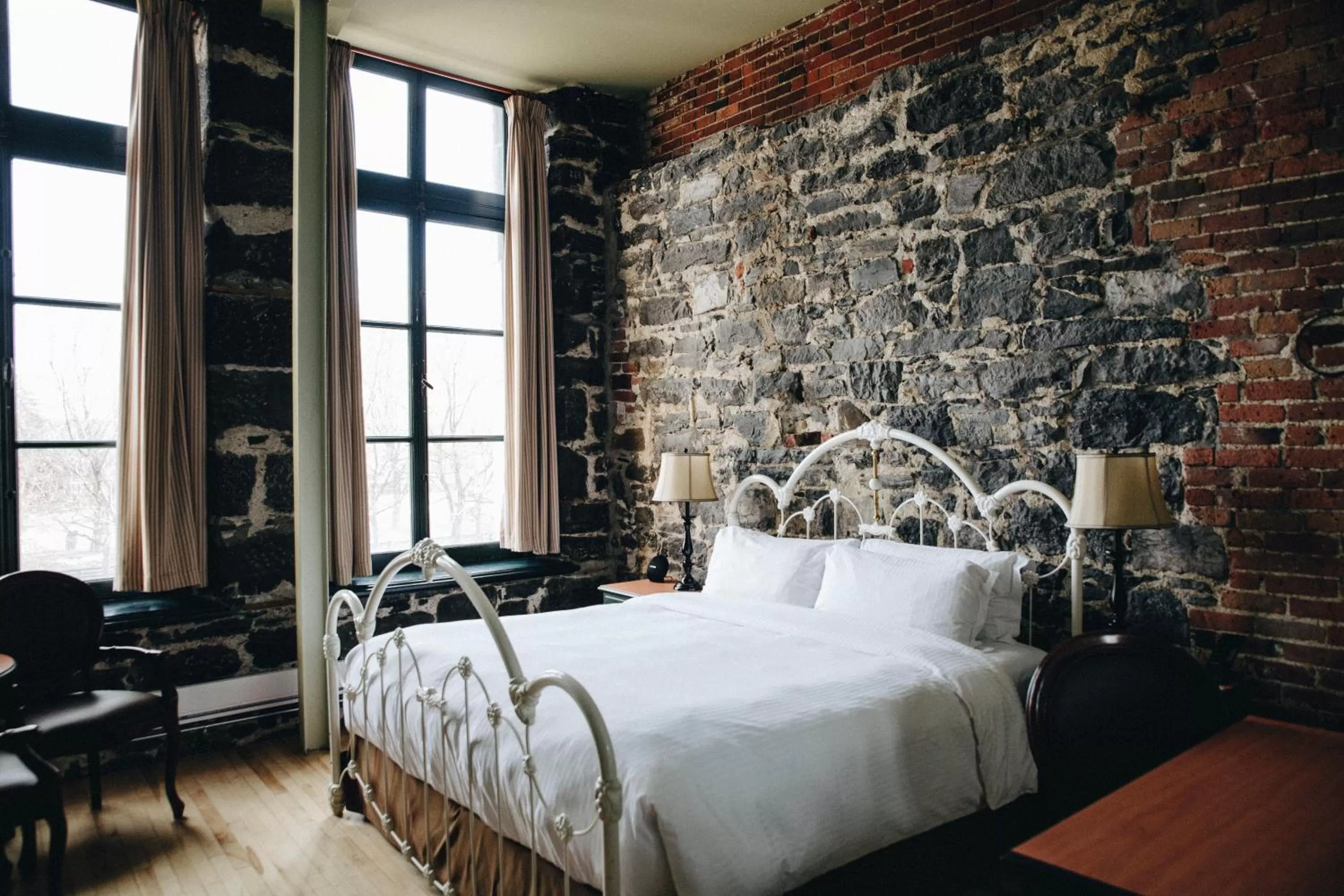Bed in Auberge du Vieux Port by Gray Collection