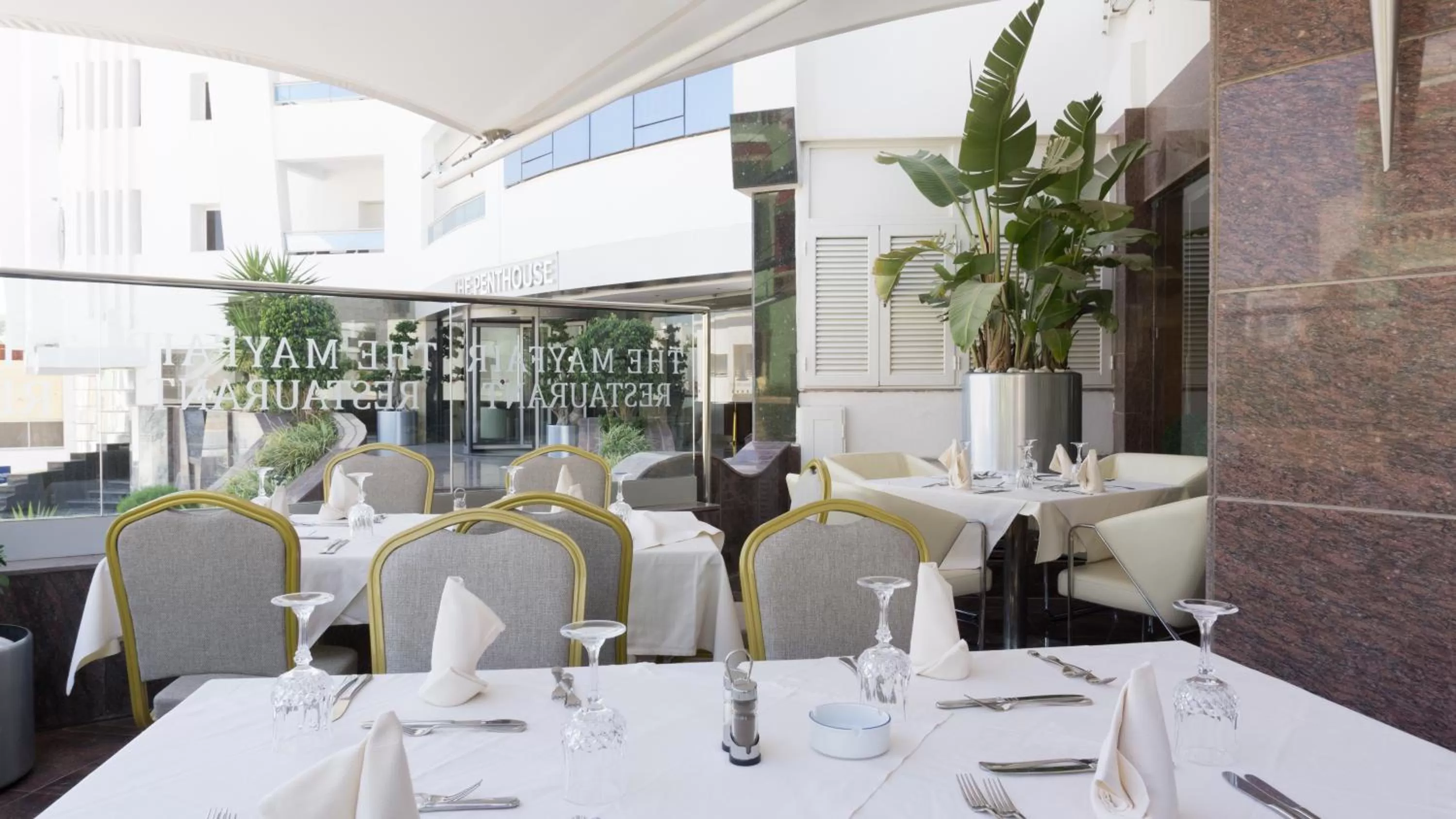 Dining area in The Penthouse Suites Hotel