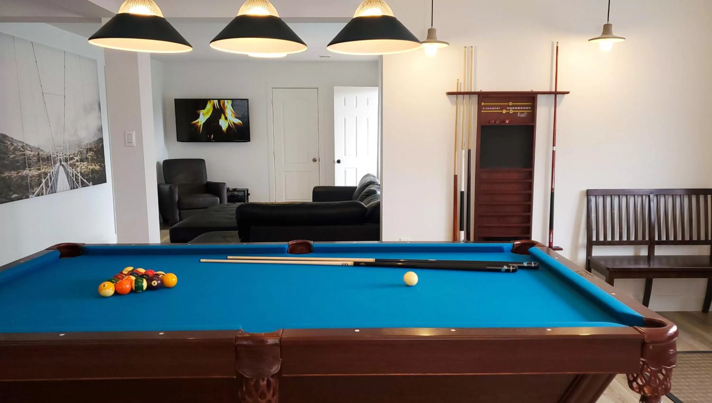 Billiards in Lofts Fleuve et Montagnes