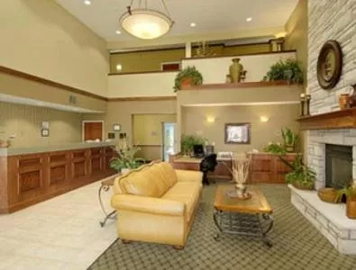 Lobby or reception in Super 8 by Wyndham Topeka at Forbes Landing