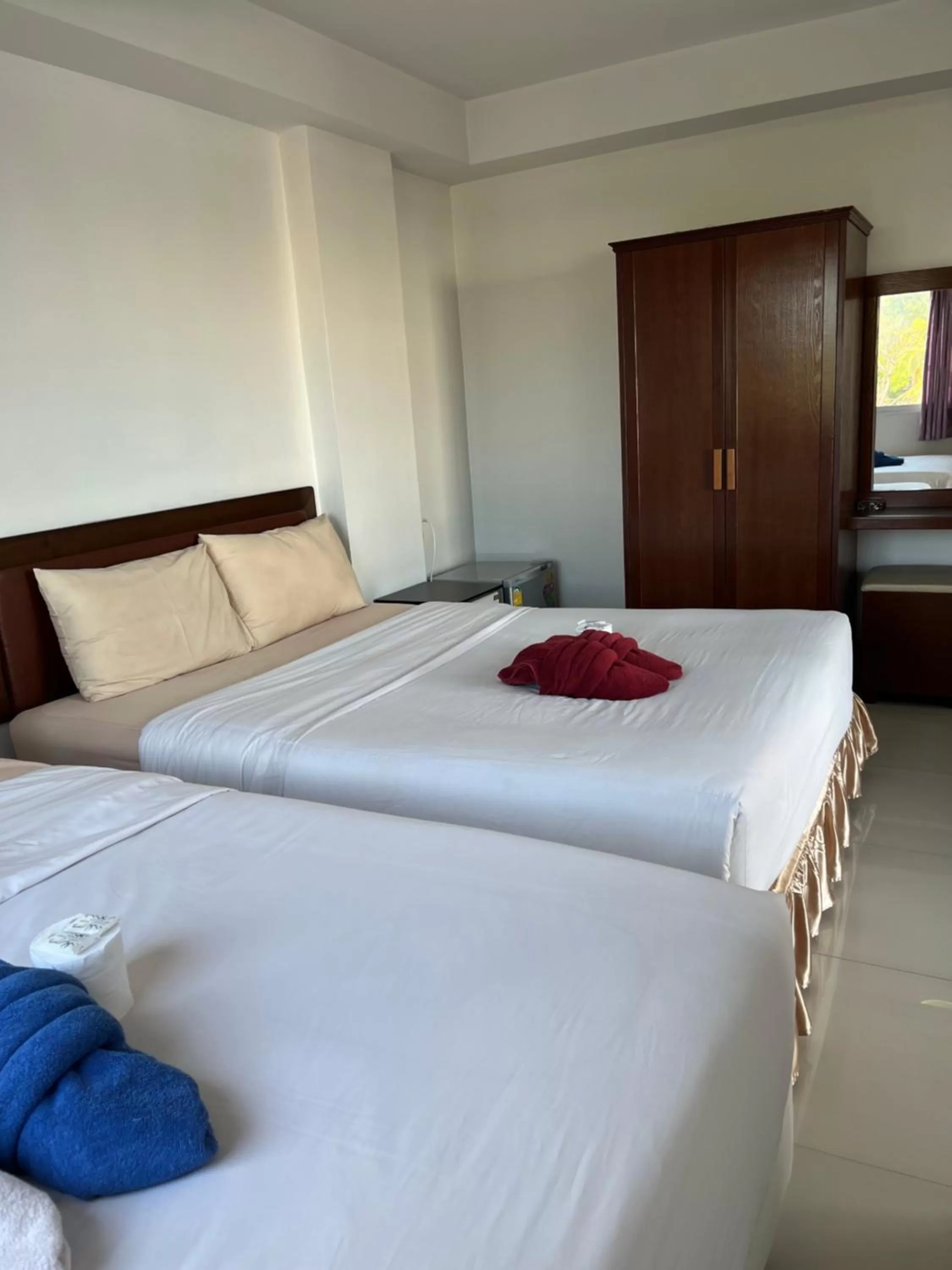 Bed in Baanpak Sam Anong