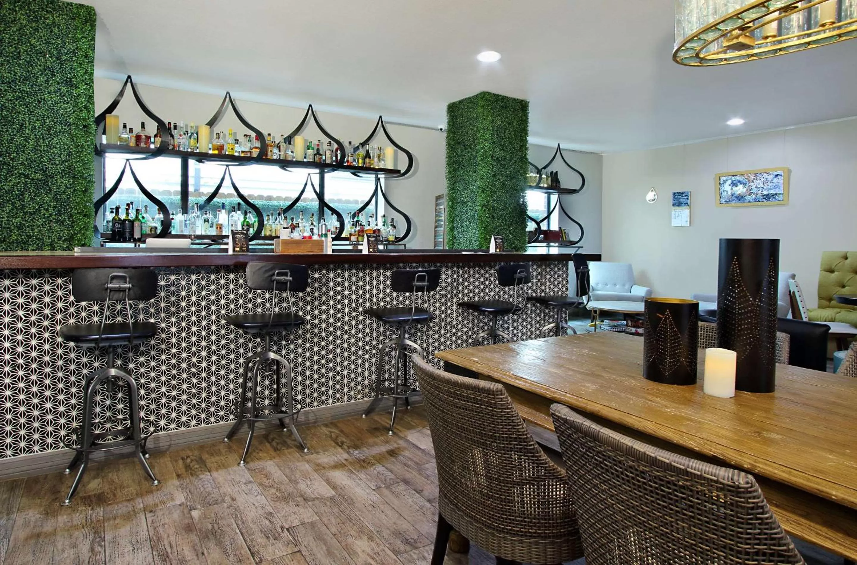 Lounge or bar in Hotel Ylem