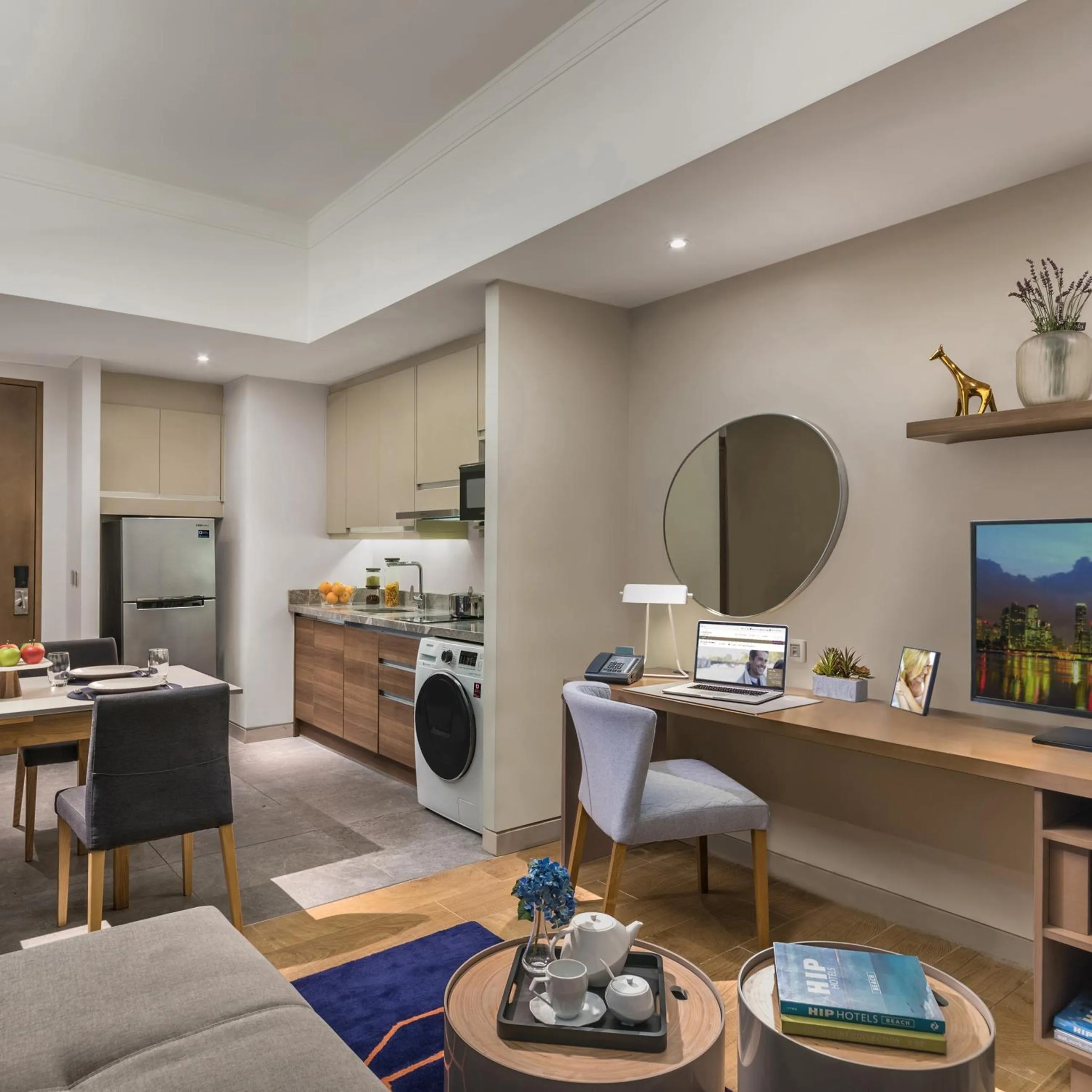 Kitchen or kitchenette in Citadines Bay City Manila