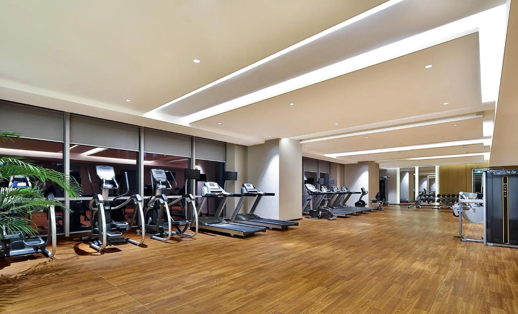 Fitness centre/facilities in Crowne Plaza Chengdu Wenjiang by IHG