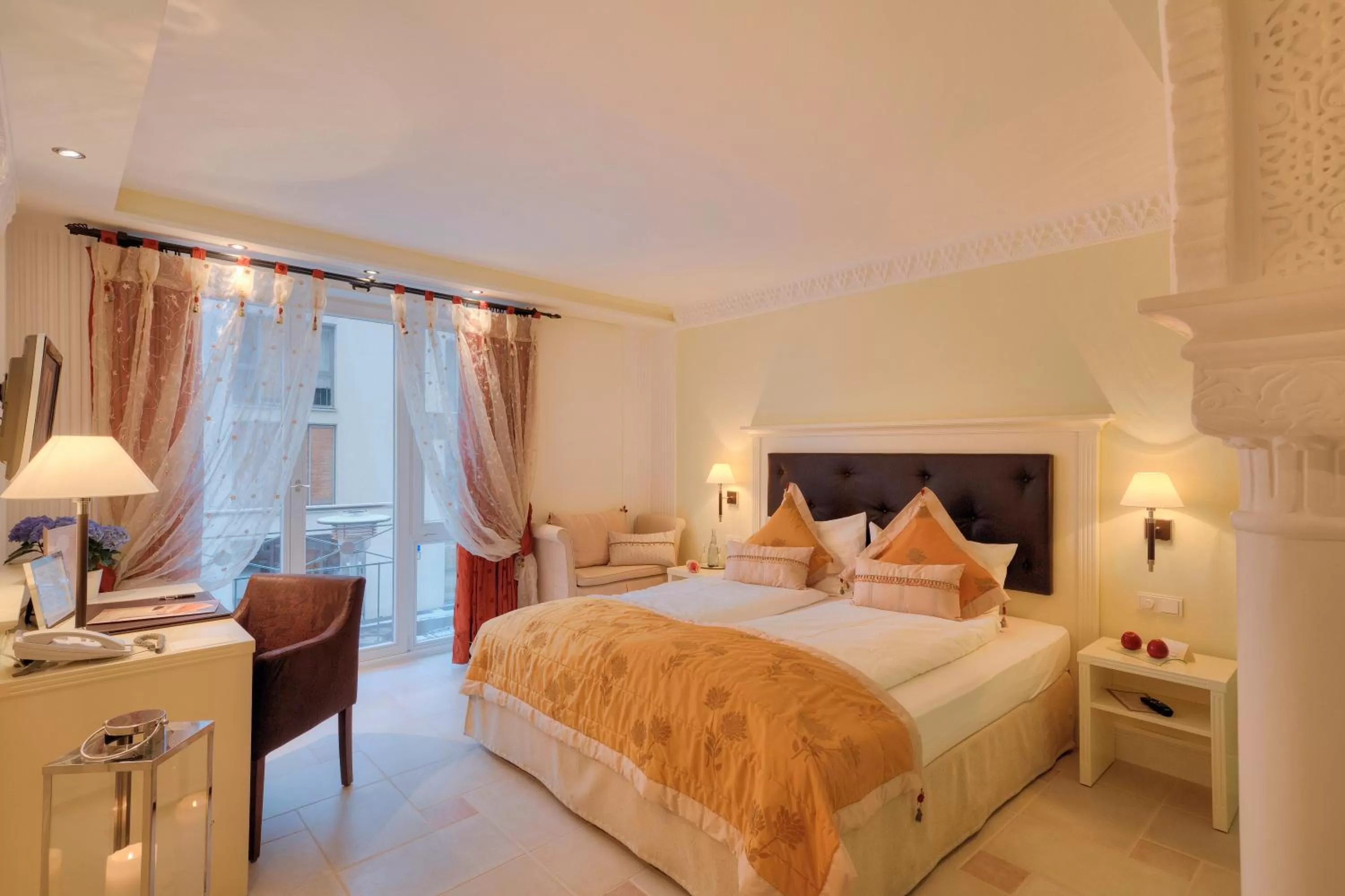 Bedroom, Bed in Boutiquehotel La Casa