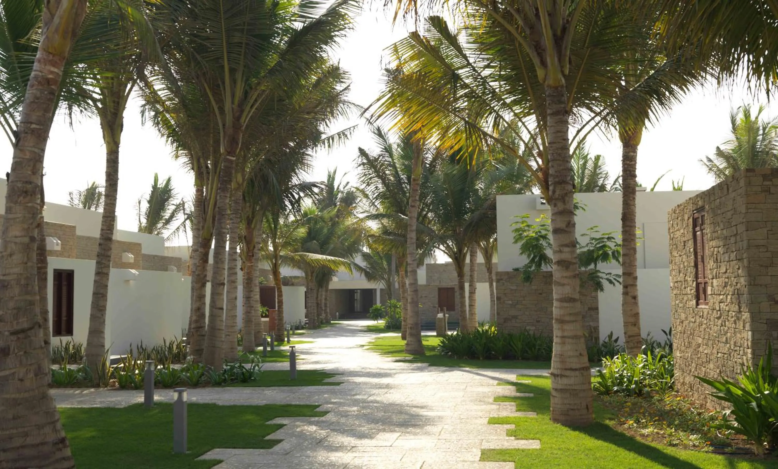 Garden view in Al Baleed Resort Salalah by Anantara