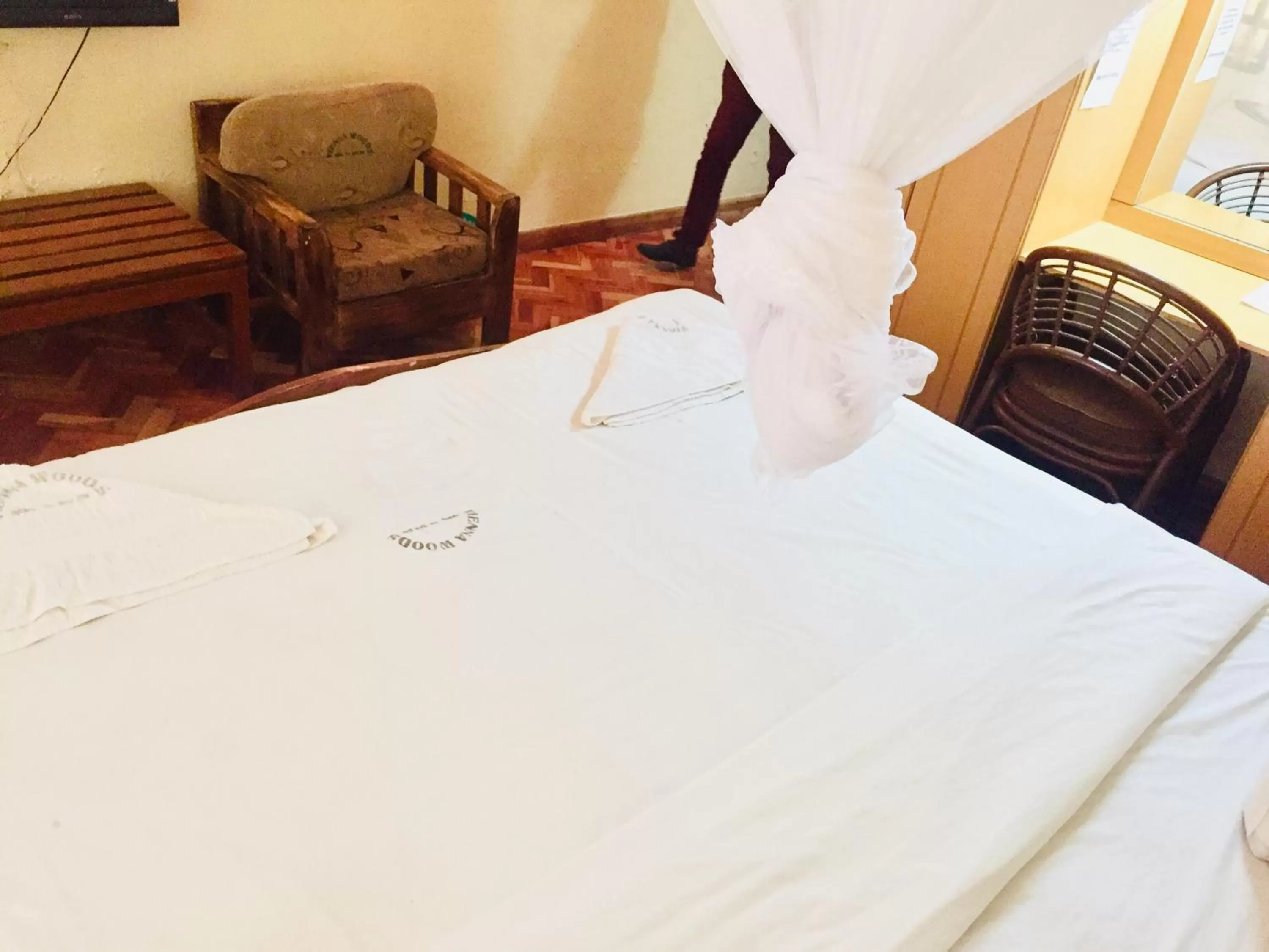 Bed in Vienna Woods Hotel Nakuru